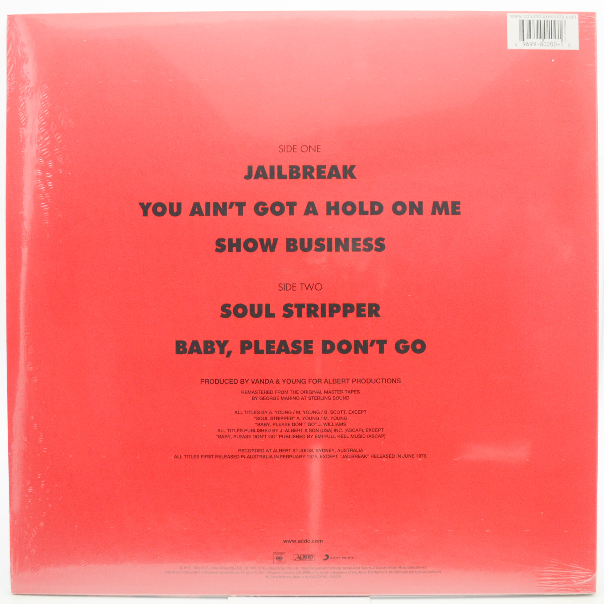 AC/DC — '74 Jailbreak, 1984