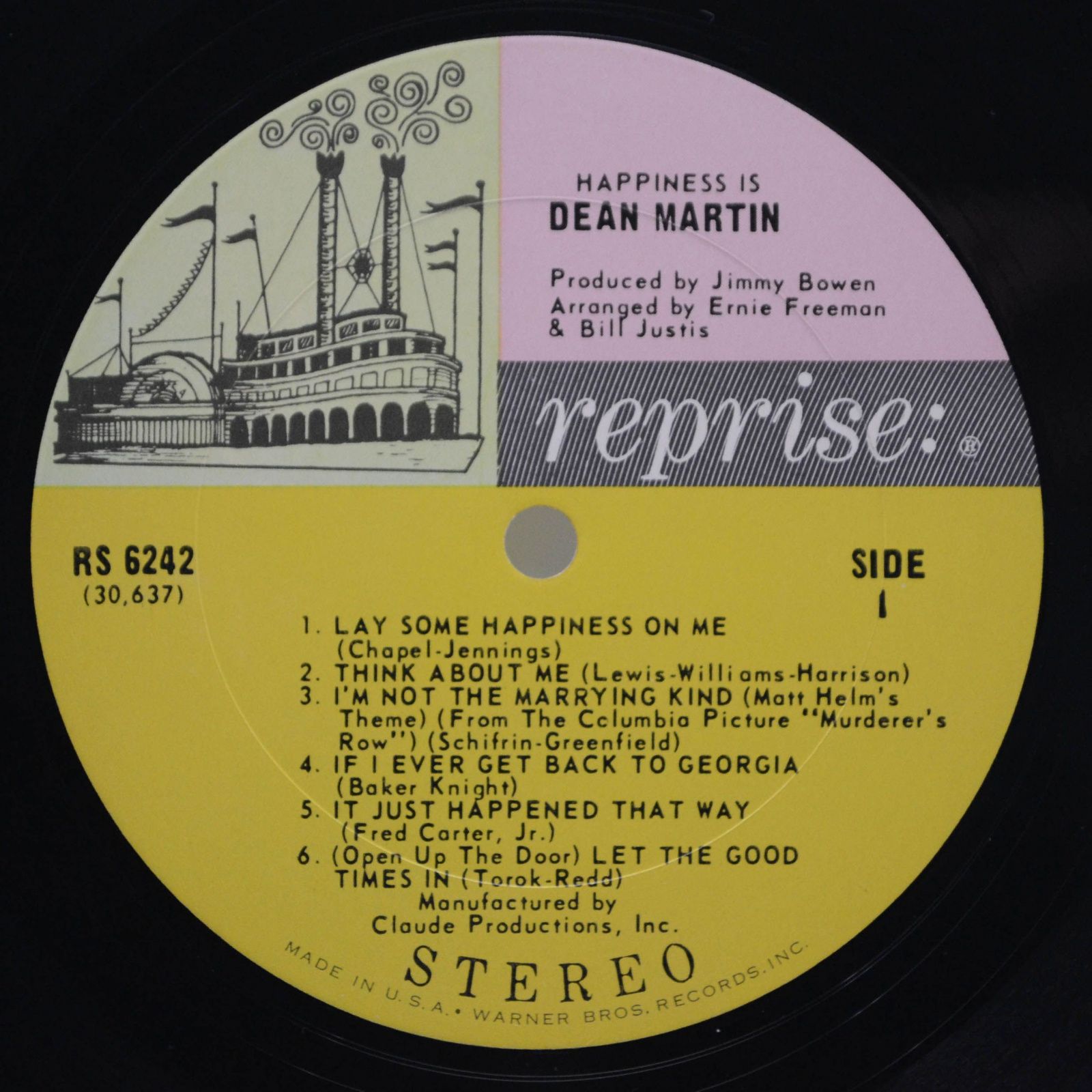 Dean Martin — Happiness Is Dean Martin (USA), 1967