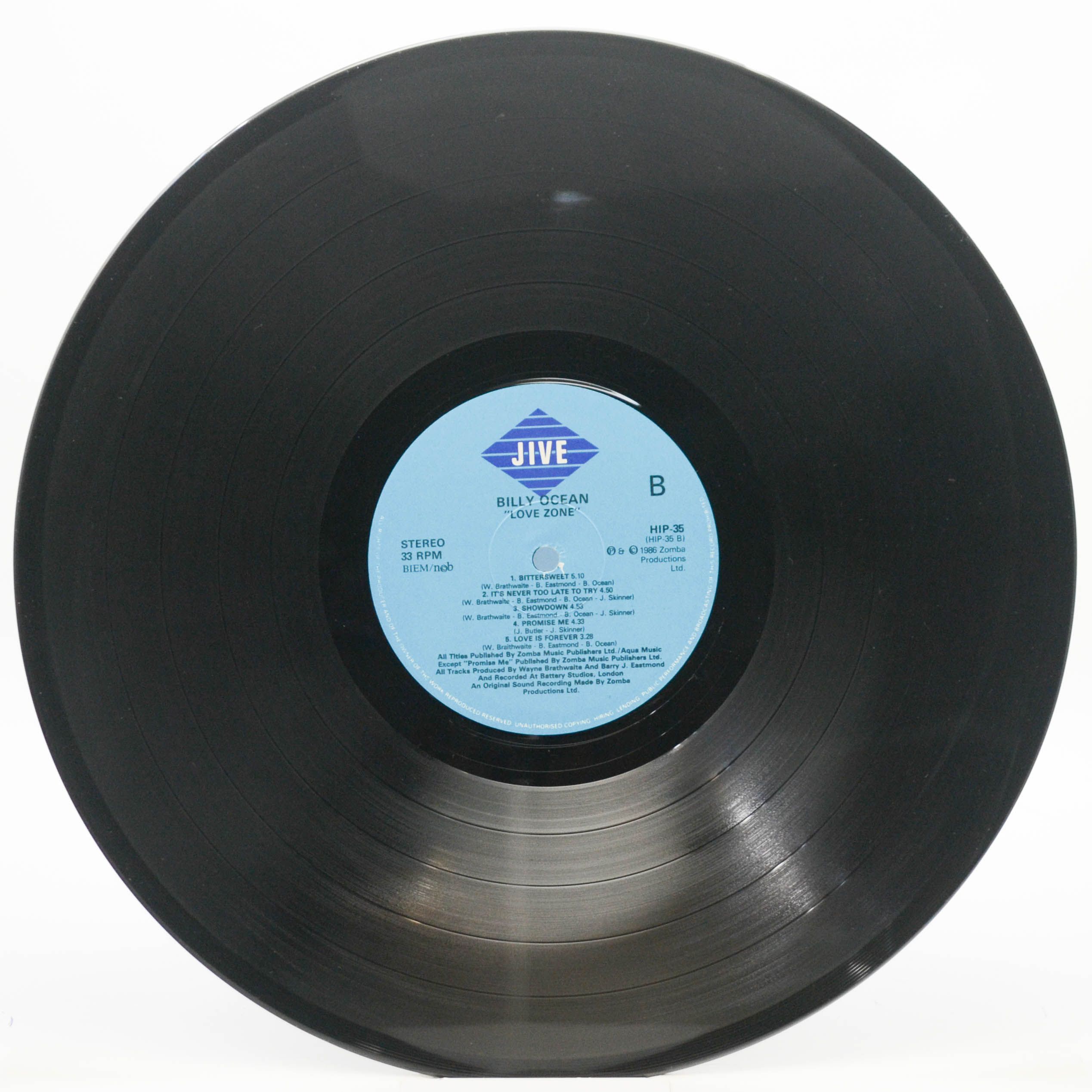 Billy Ocean — Love Zone, 1986