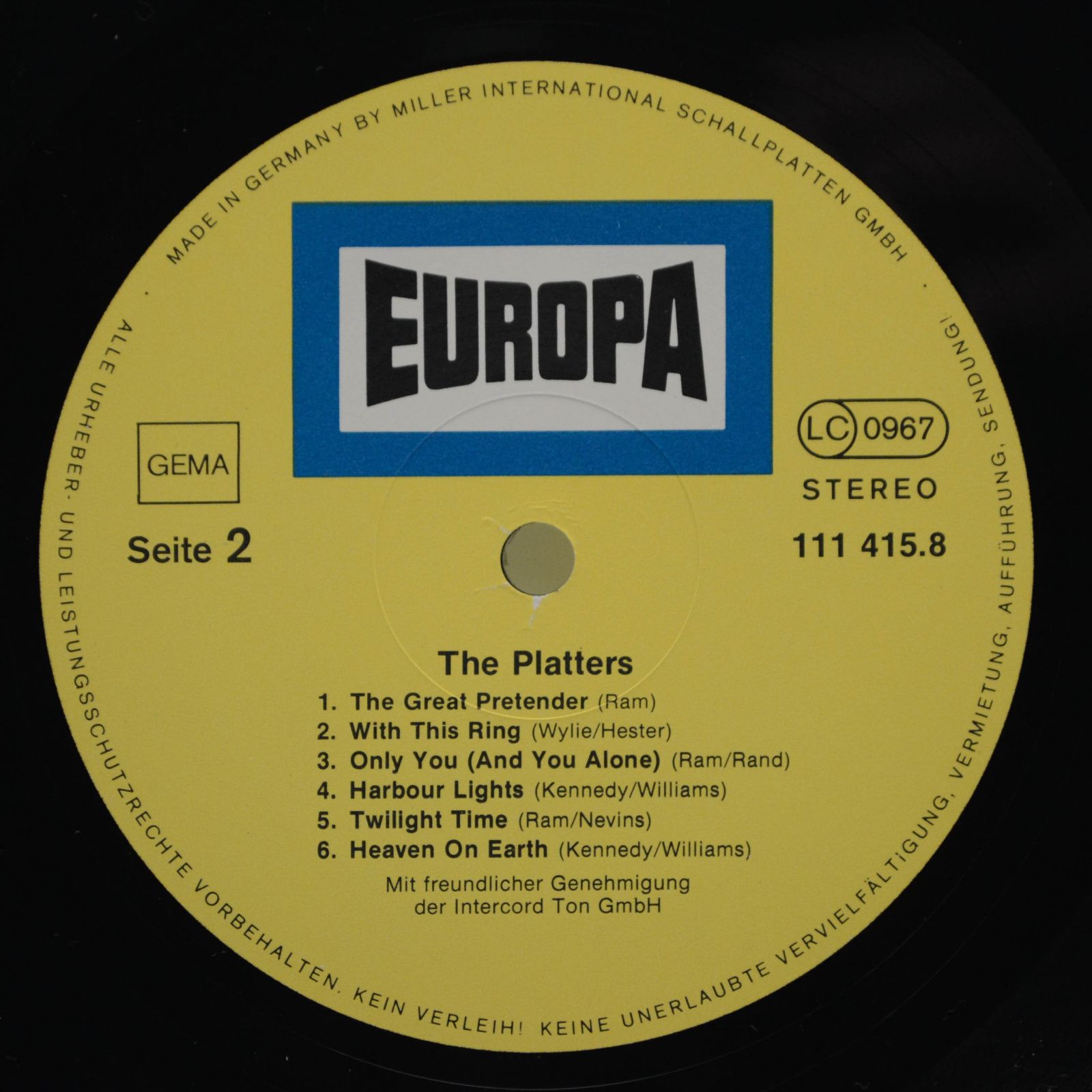 Platters — The Platters,