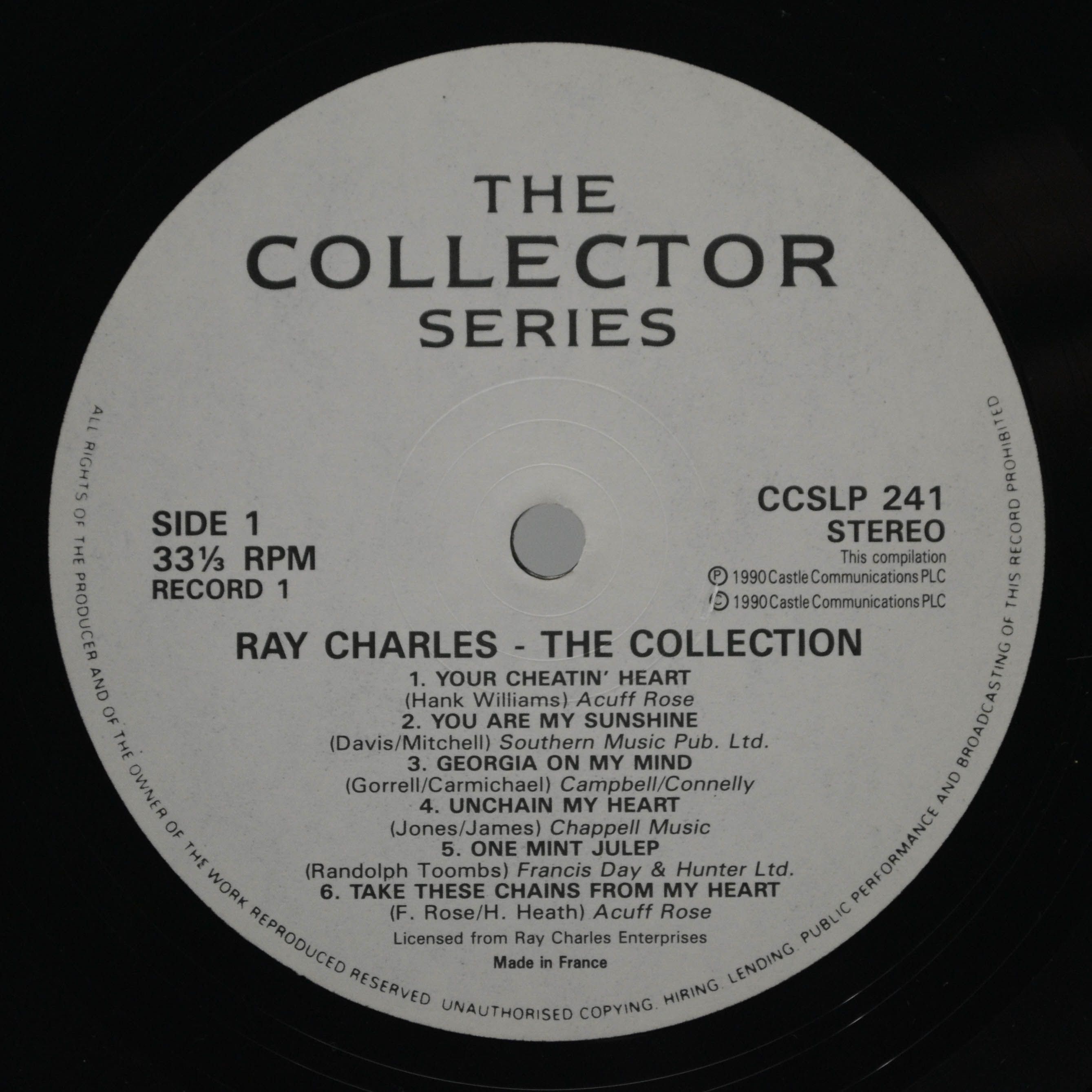 Ray Charles — The Collection (2LP), 1990