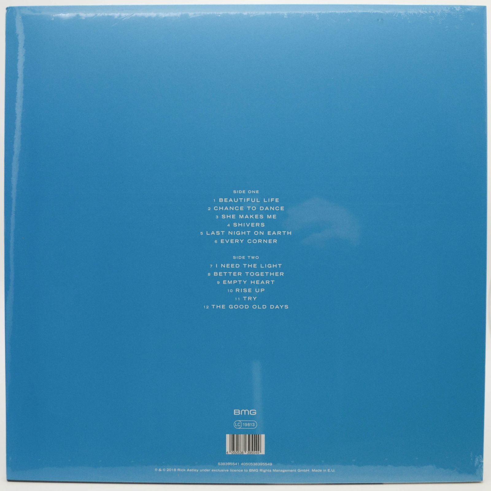 Rick Astley — Beautiful Life, 2018