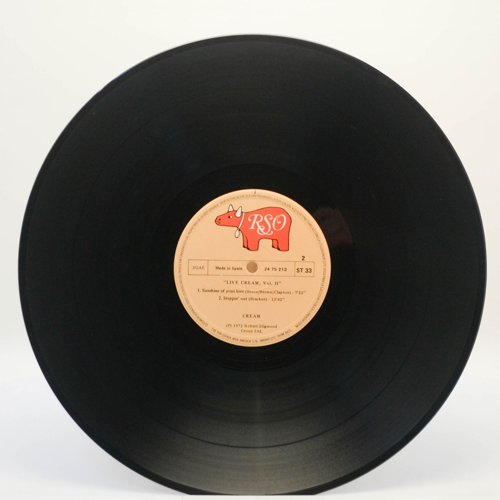 Cream — Live Cream Volume II, 1980