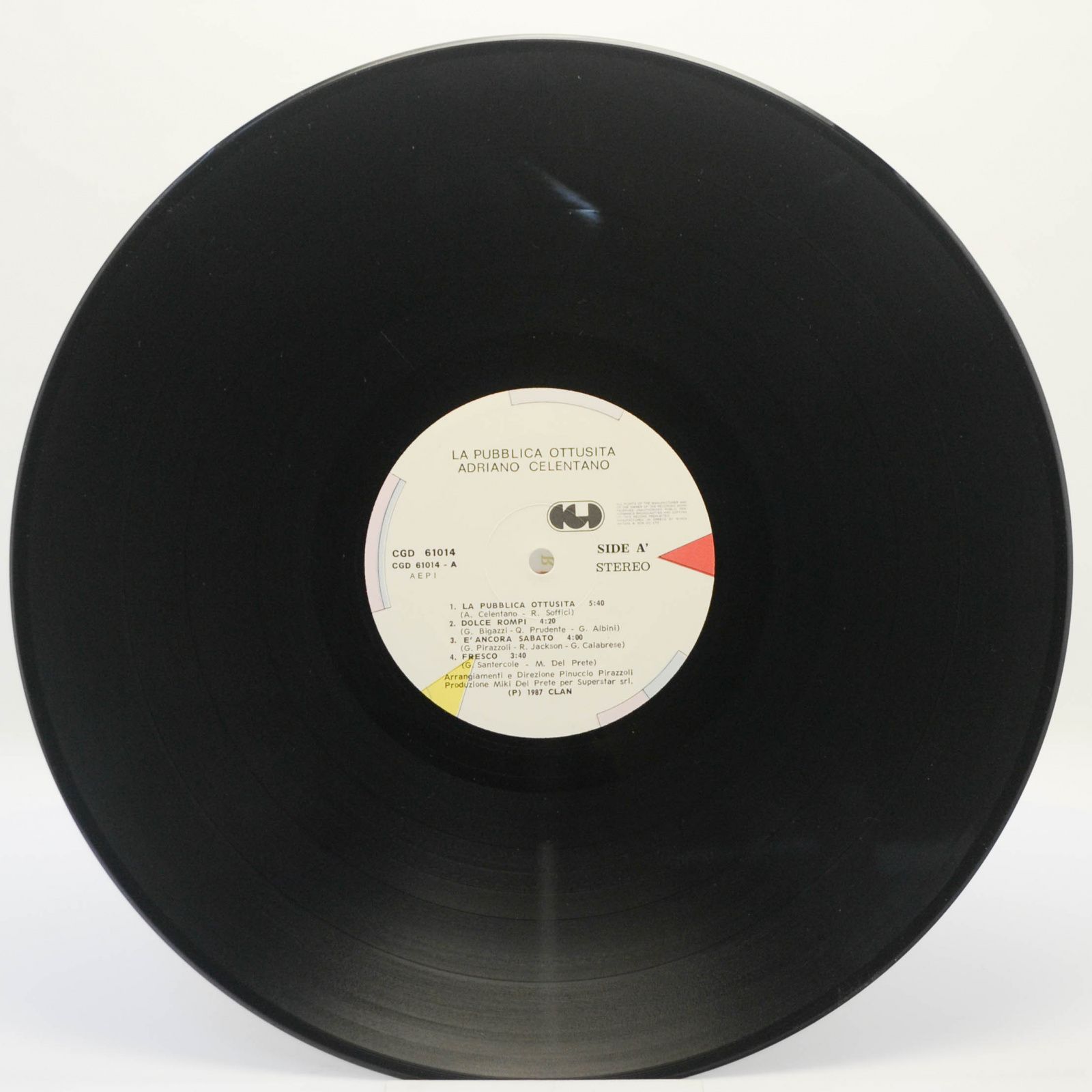 Adriano Celentano — La Pubblica Ottusità, 1987