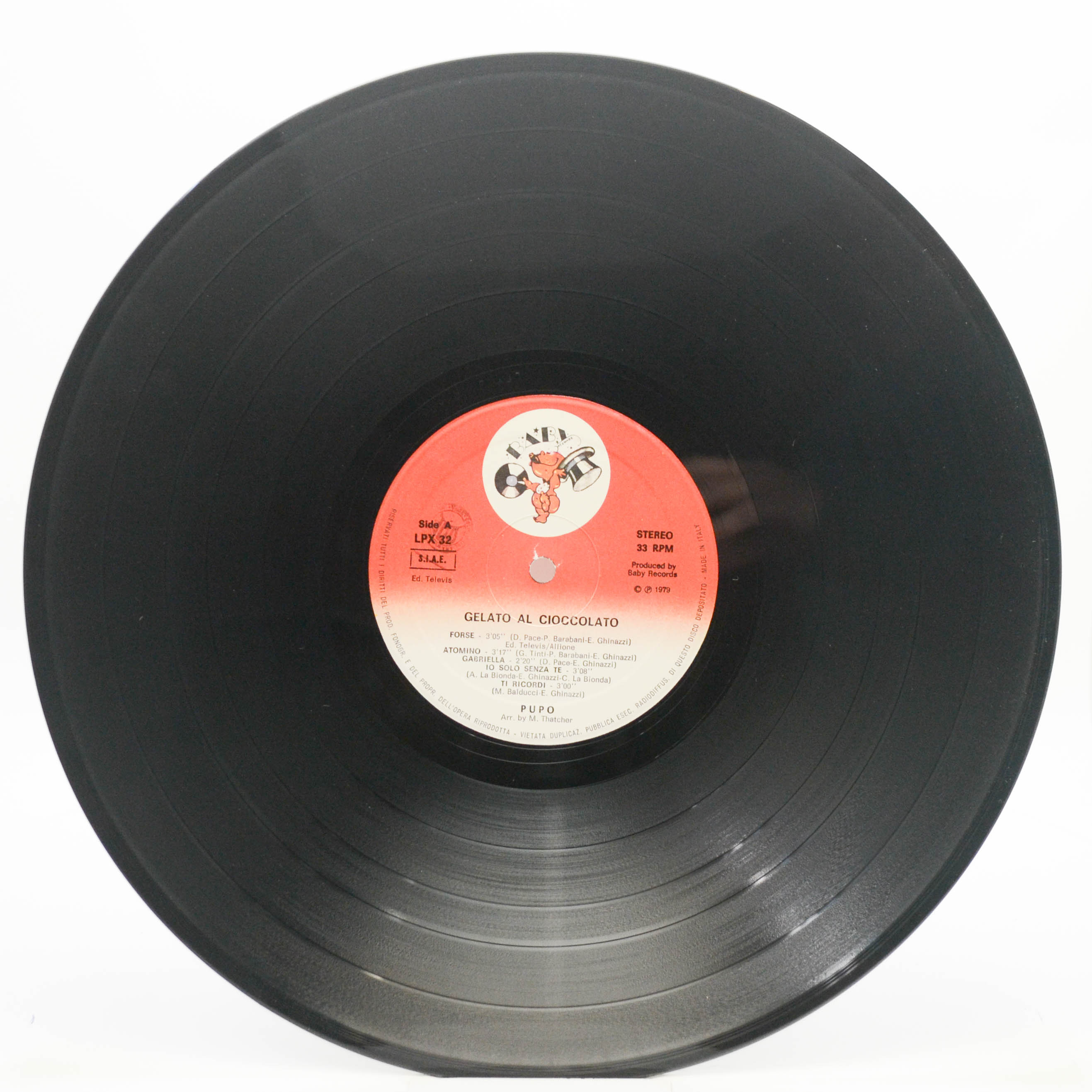 Pupo — Gelato Al Cioccolato (1-st, Italy), 1979