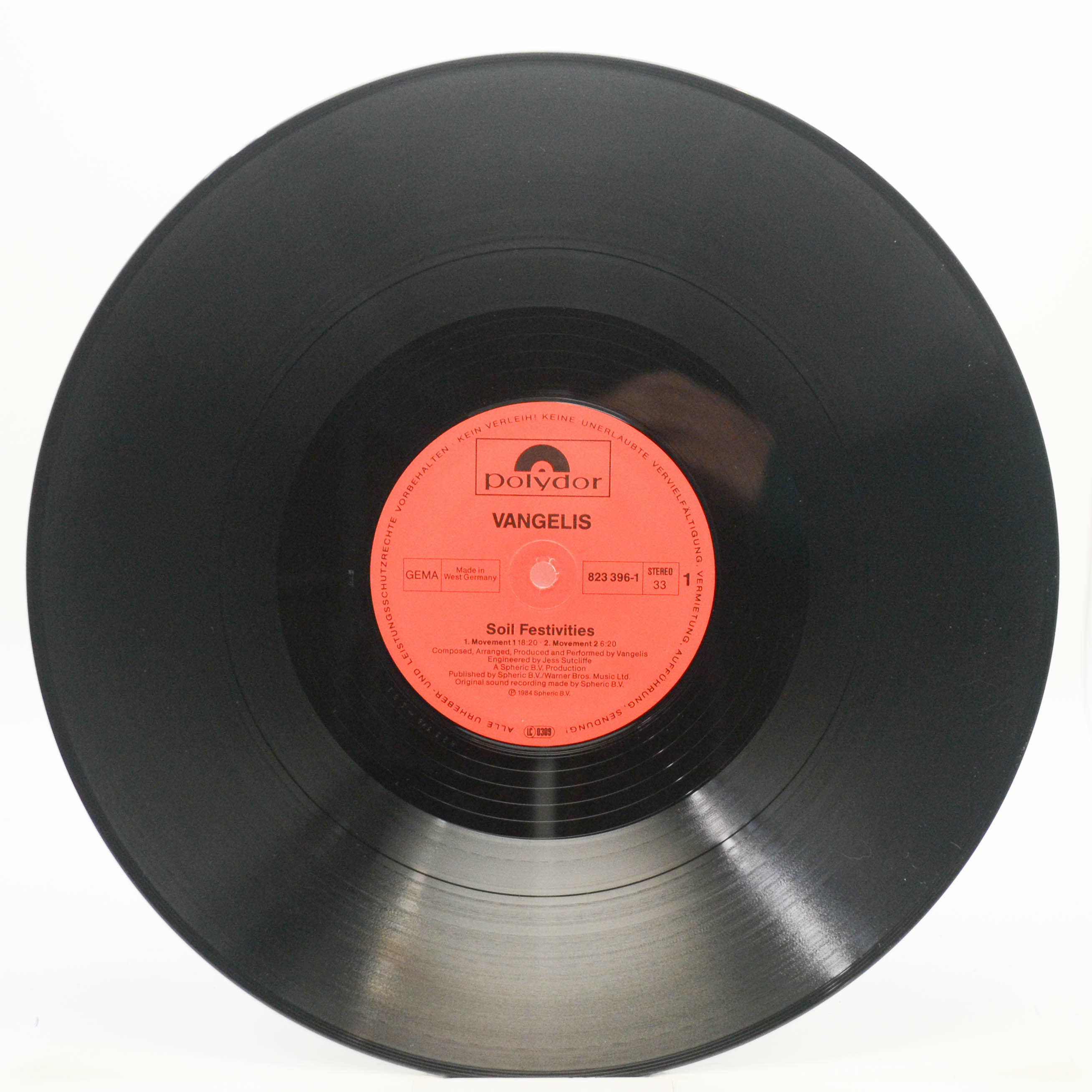 Vangelis — Soil Festivities, 1984