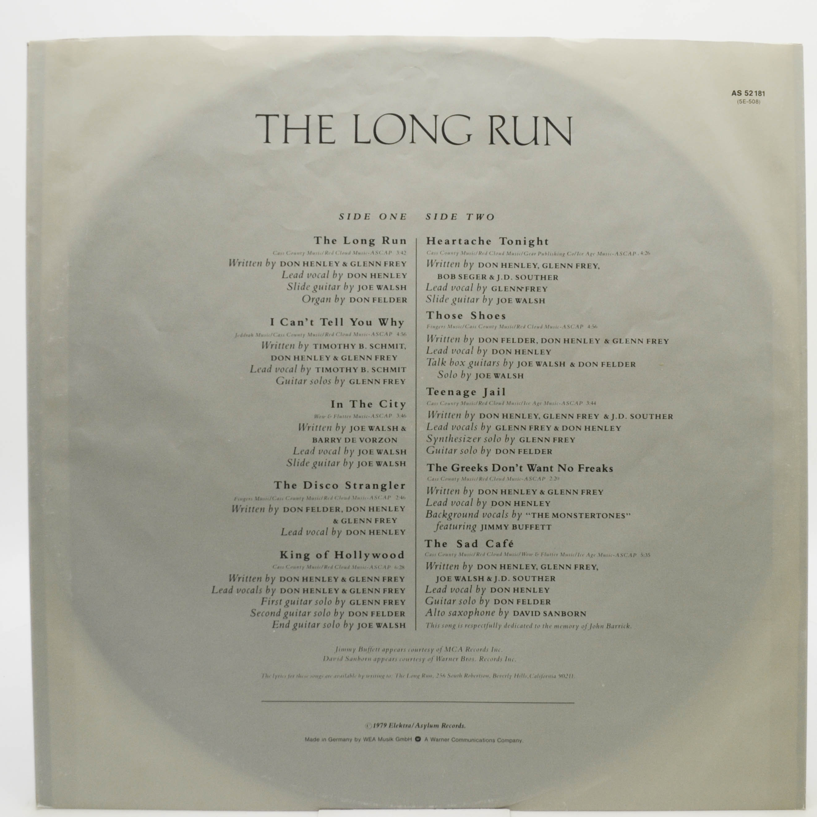 Eagles — The Long Run, 1979