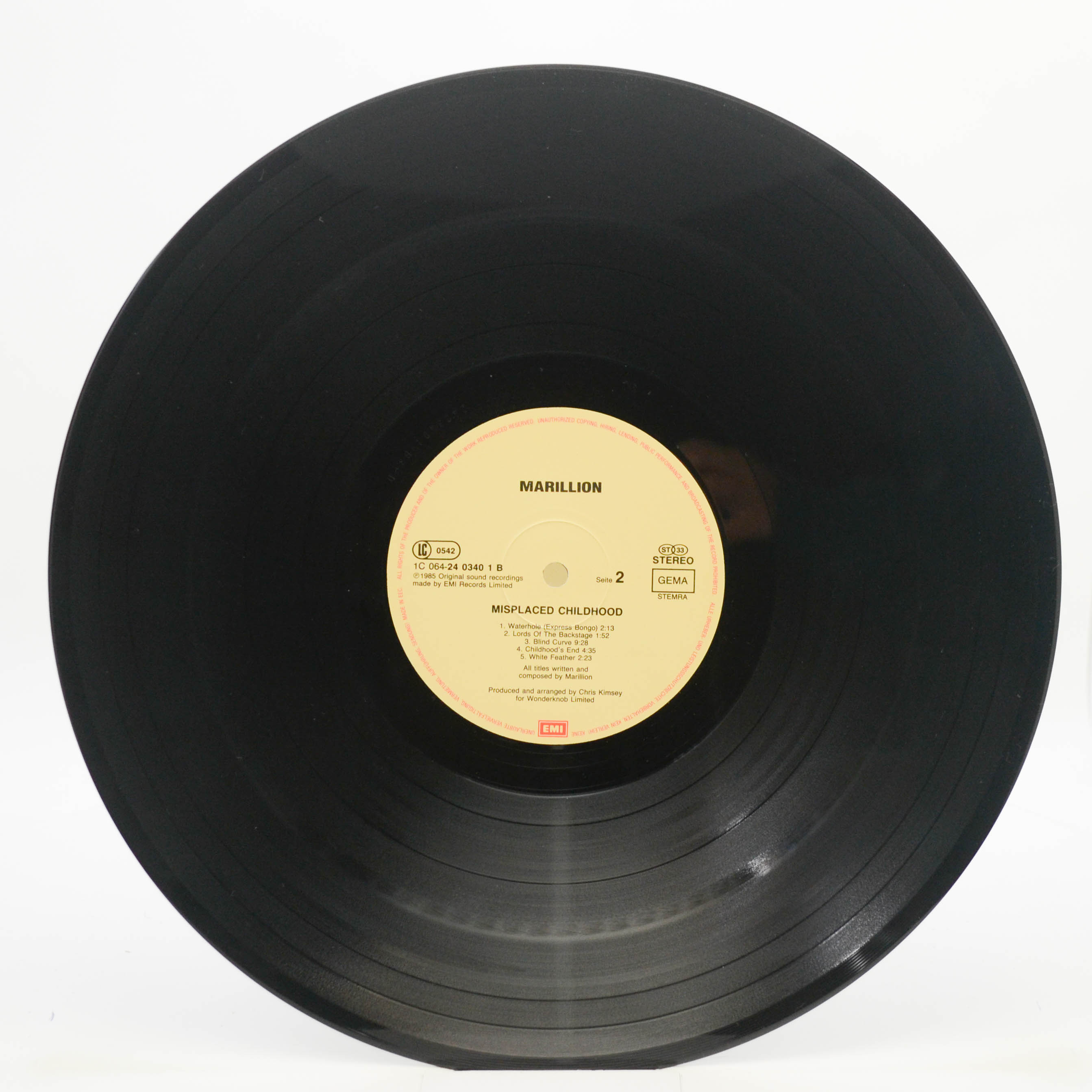 Marillion — Misplaced Childhood, 1985