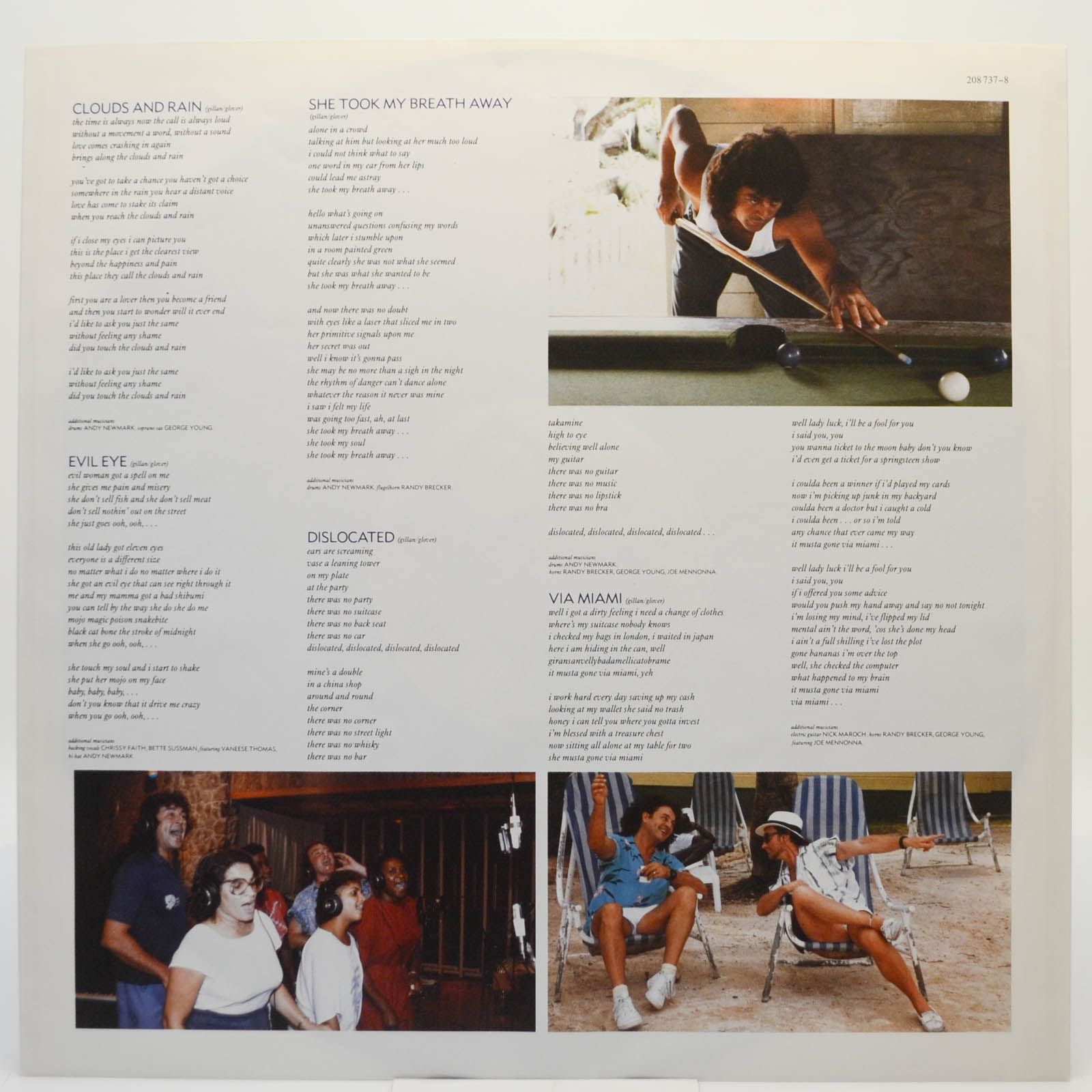 Gillan & Glover — Accidentally On Purpose, 1988