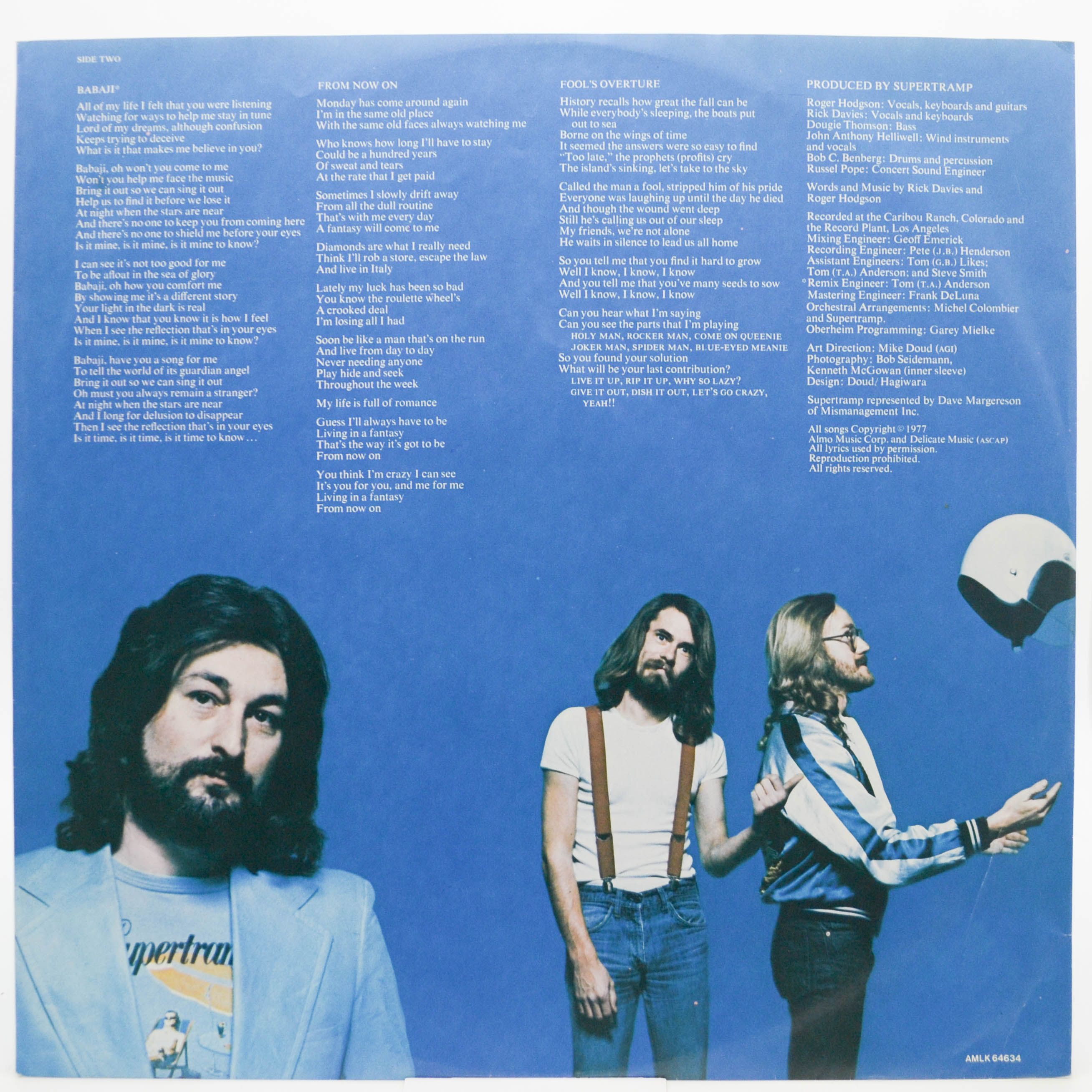 Supertramp — Even In The Quietest Moments..., 1977