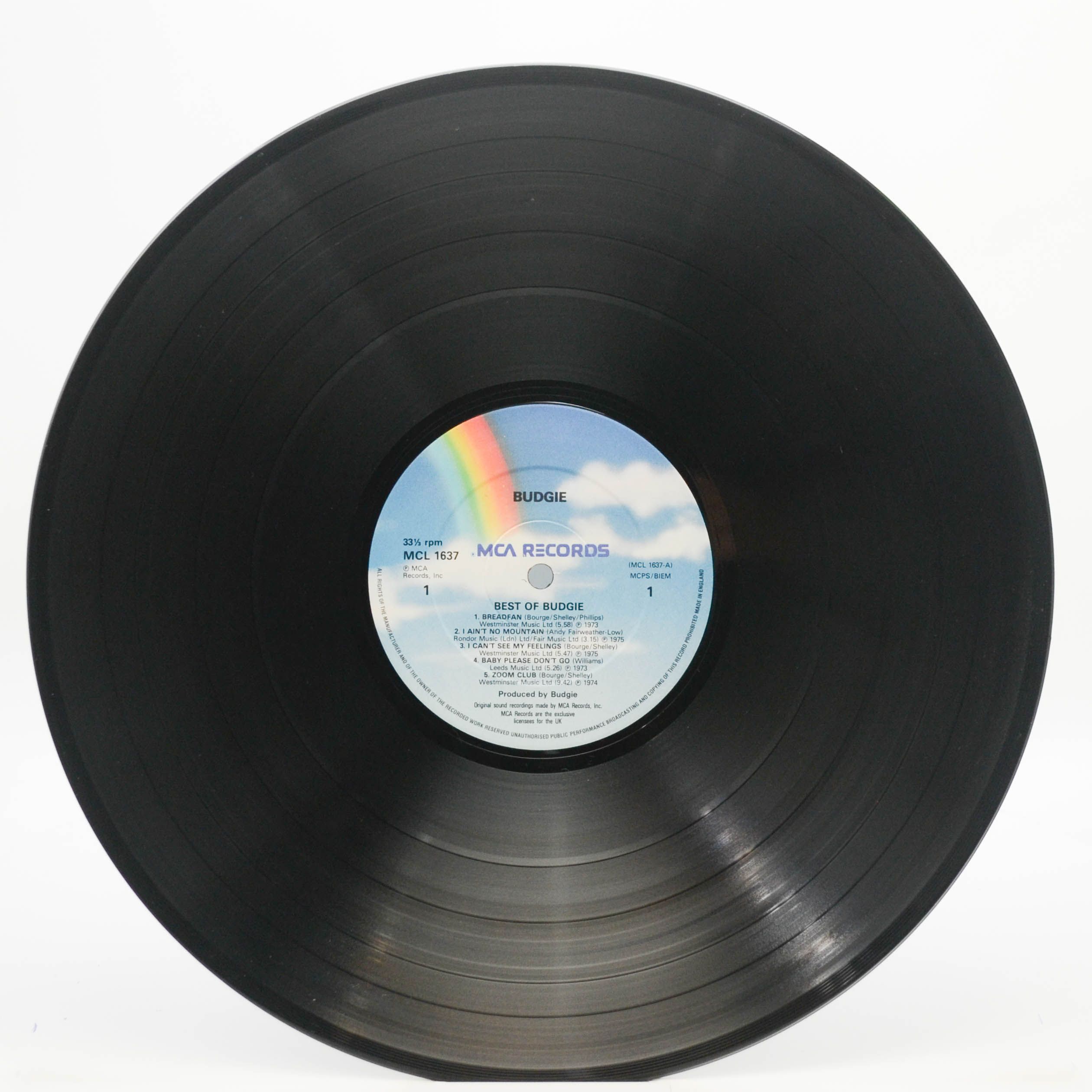 Budgie — Best Of Budgie (UK), 1982