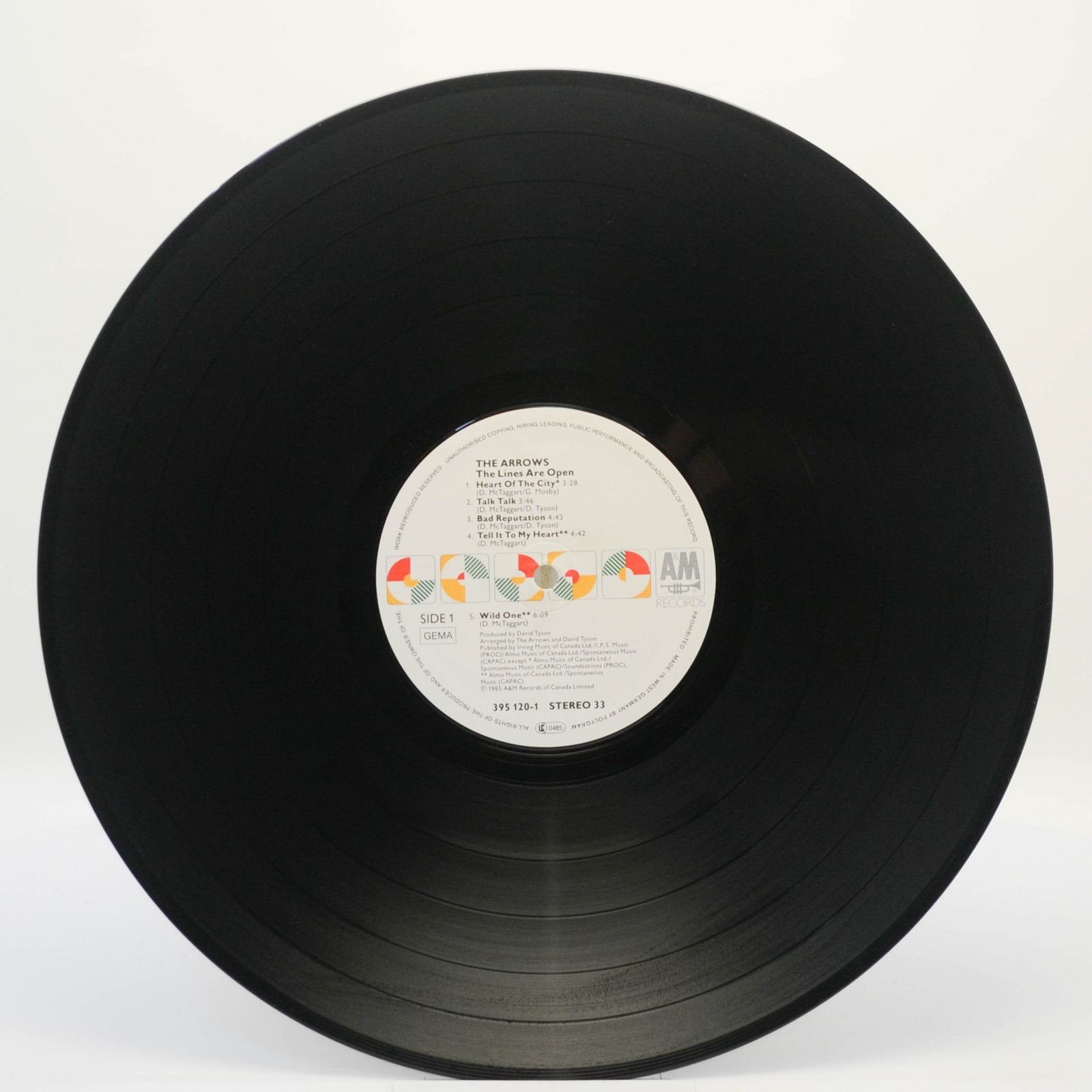 Arrows — The Lines Are Open, 1986