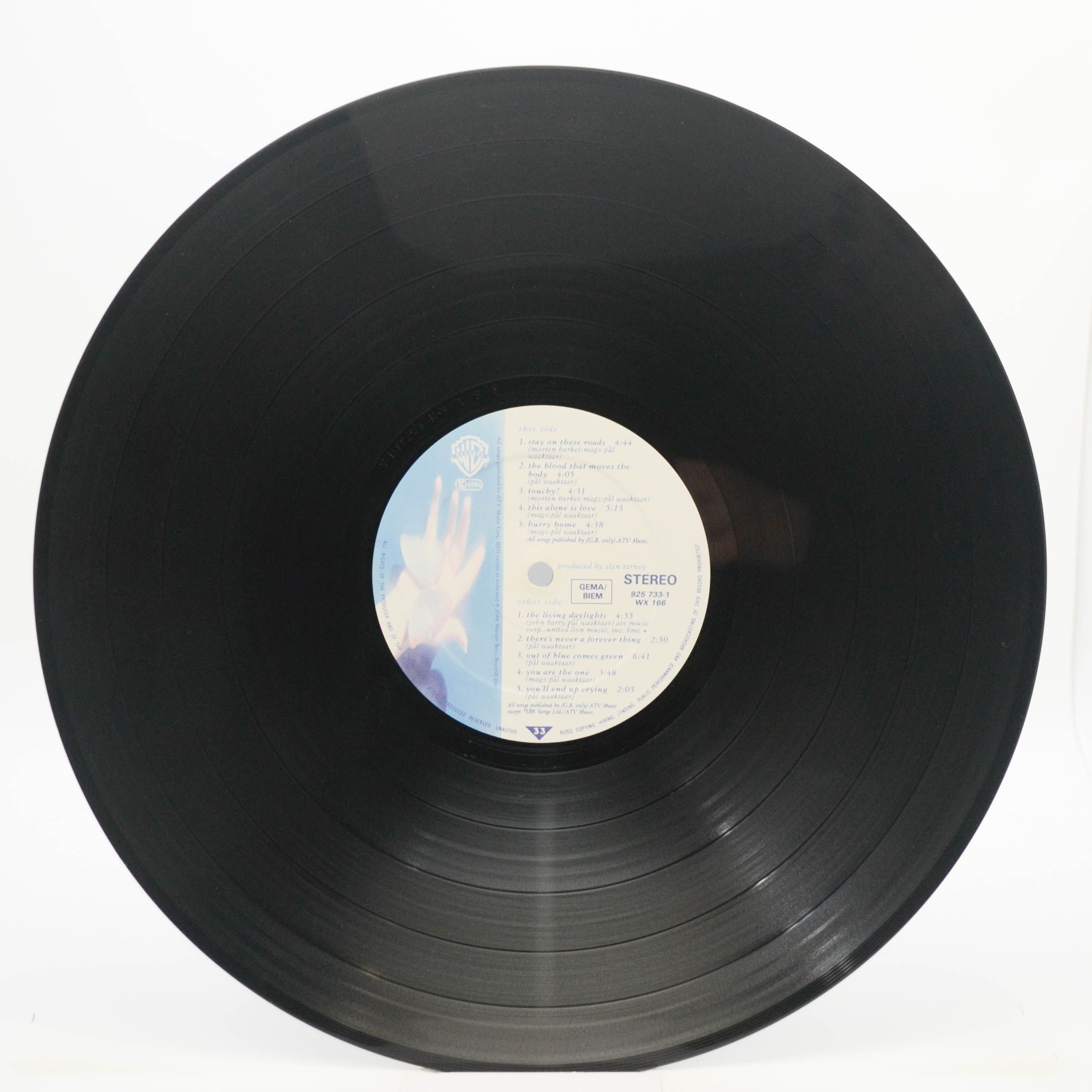 a-ha — Stay On These Roads, 1988