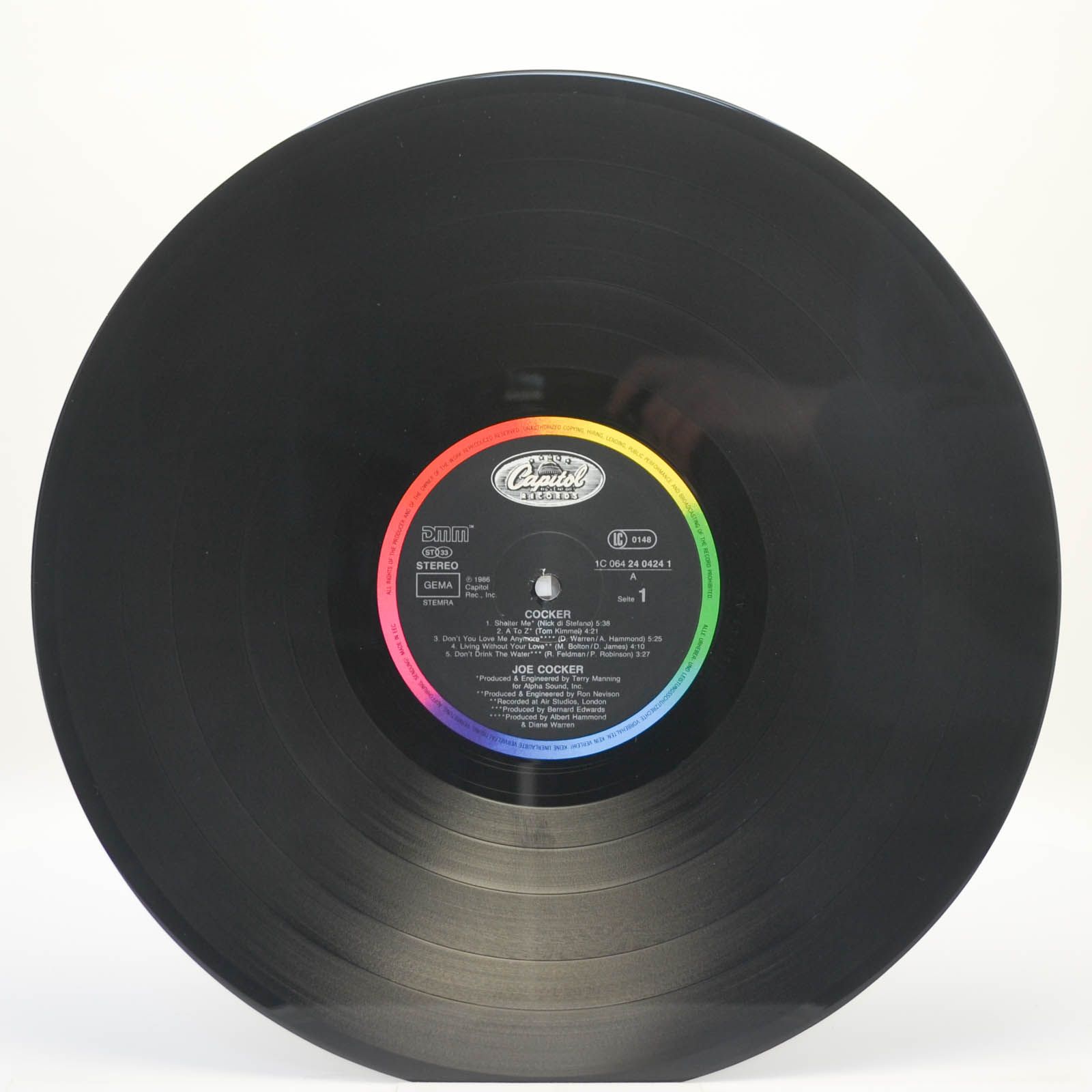 Joe Cocker — Cocker, 1986