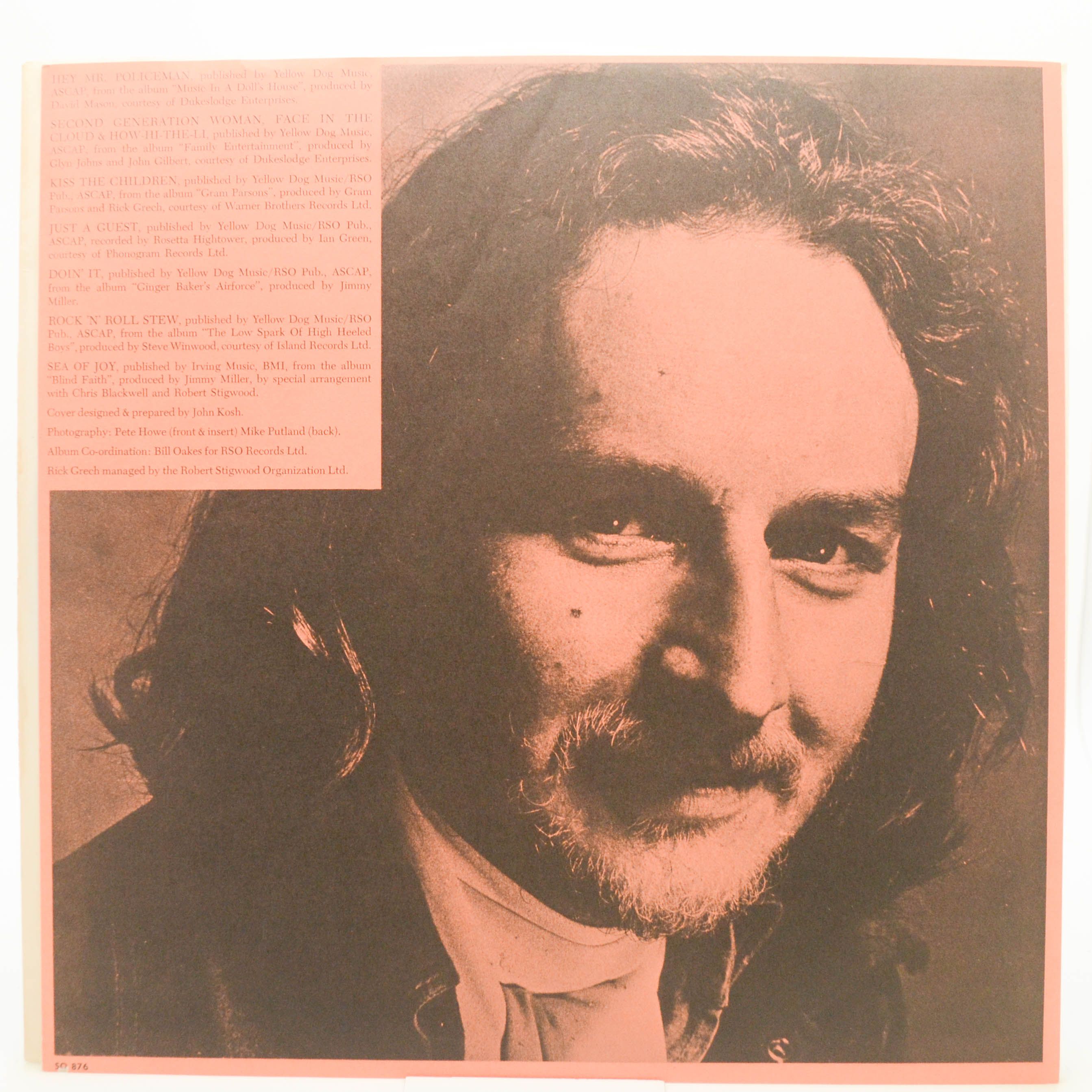 Rick Grech — The Last Five Years (USA), 1973