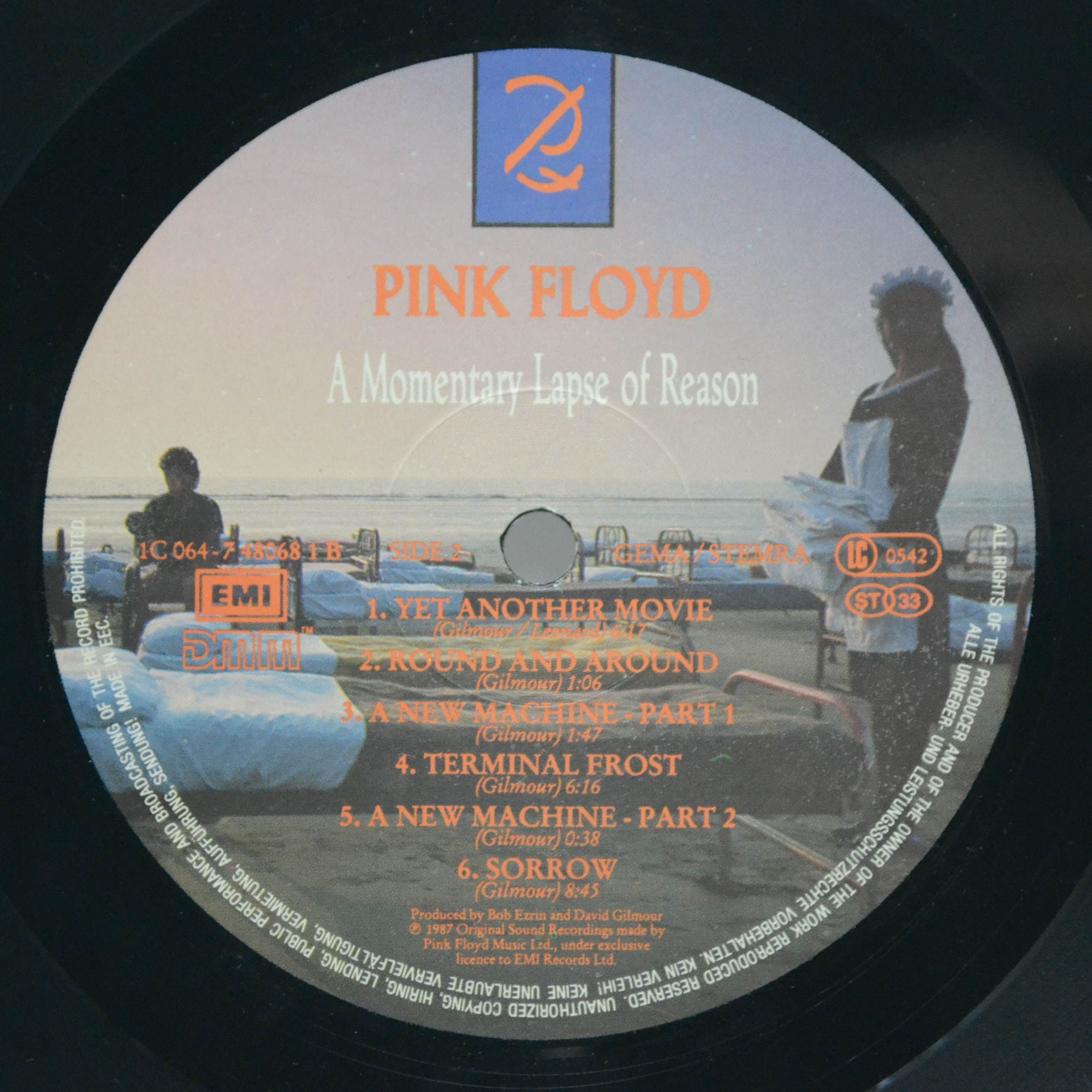 Pink Floyd — A Momentary Lapse Of Reason, 1987