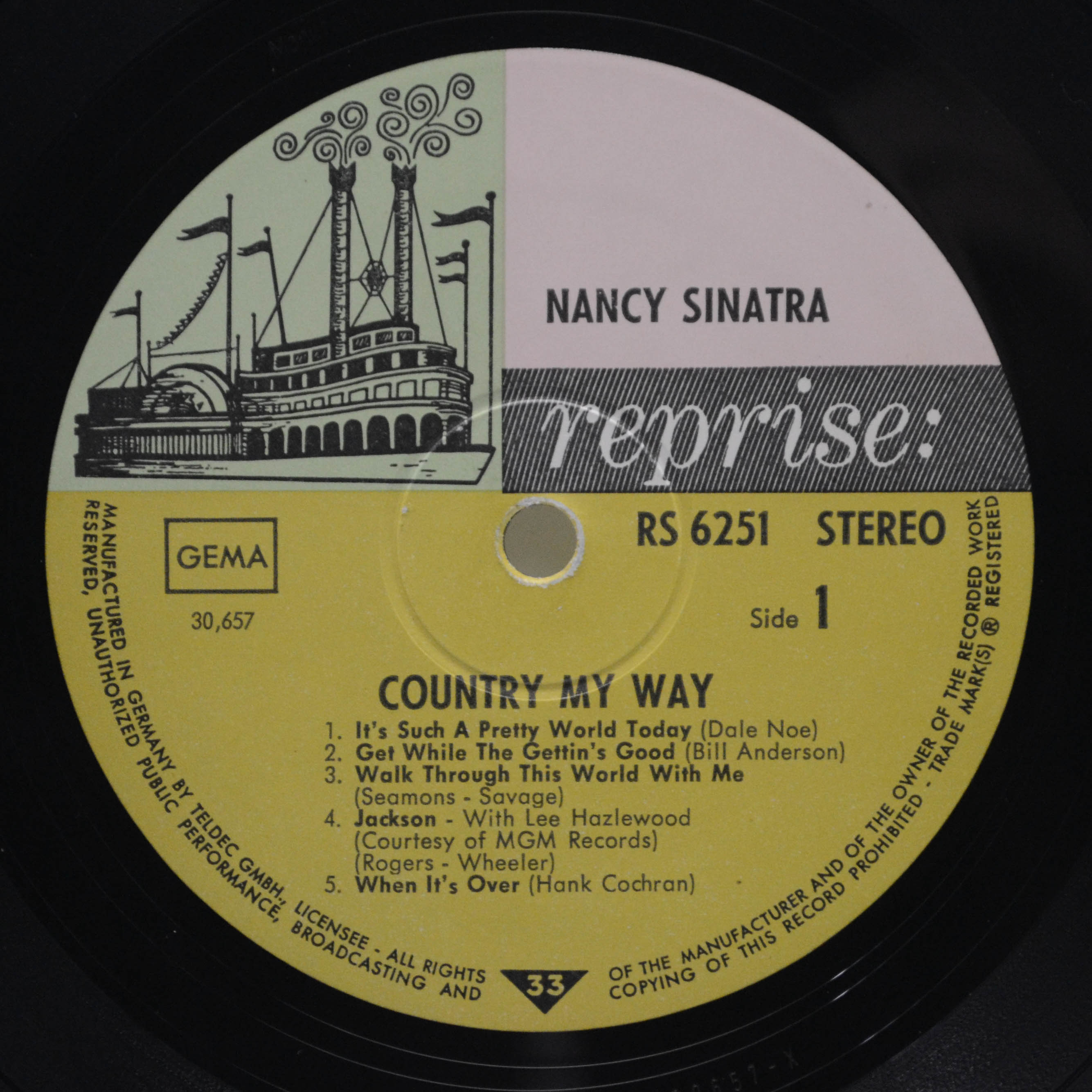 Nancy Sinatra — Country, My Way, 1967