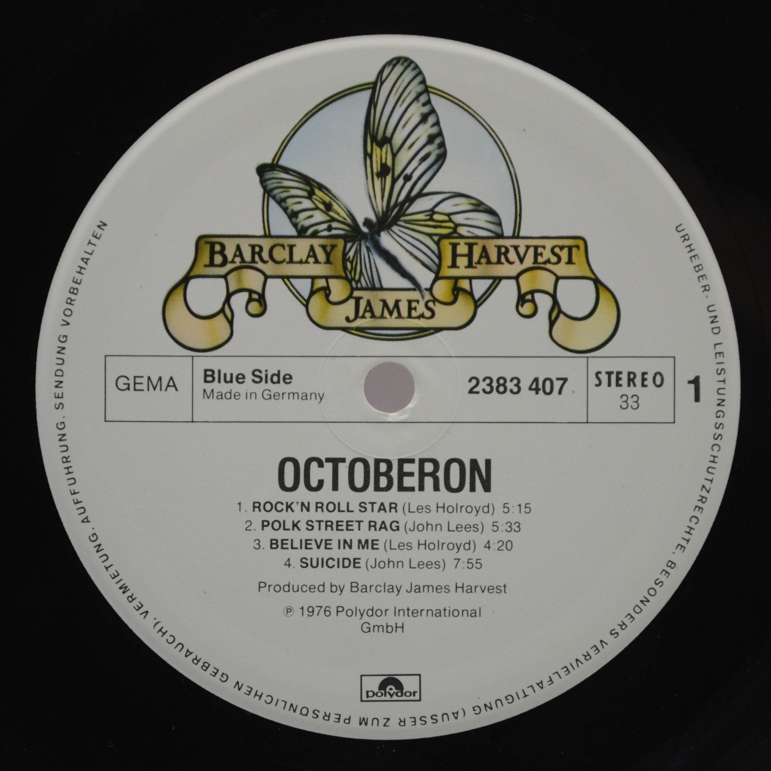 Barclay James Harvest — Octoberon, 1976