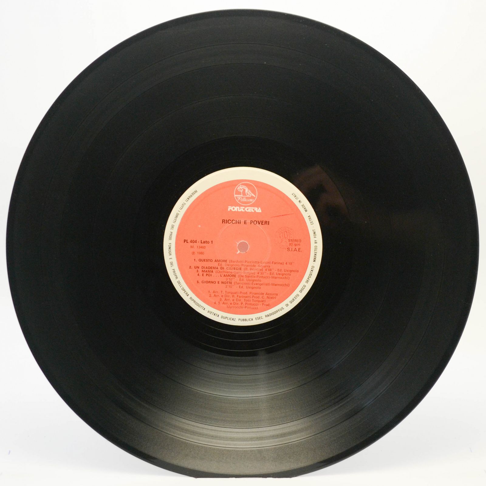 Ricchi & Poveri — Ricchi & Poveri (Italy), 1980