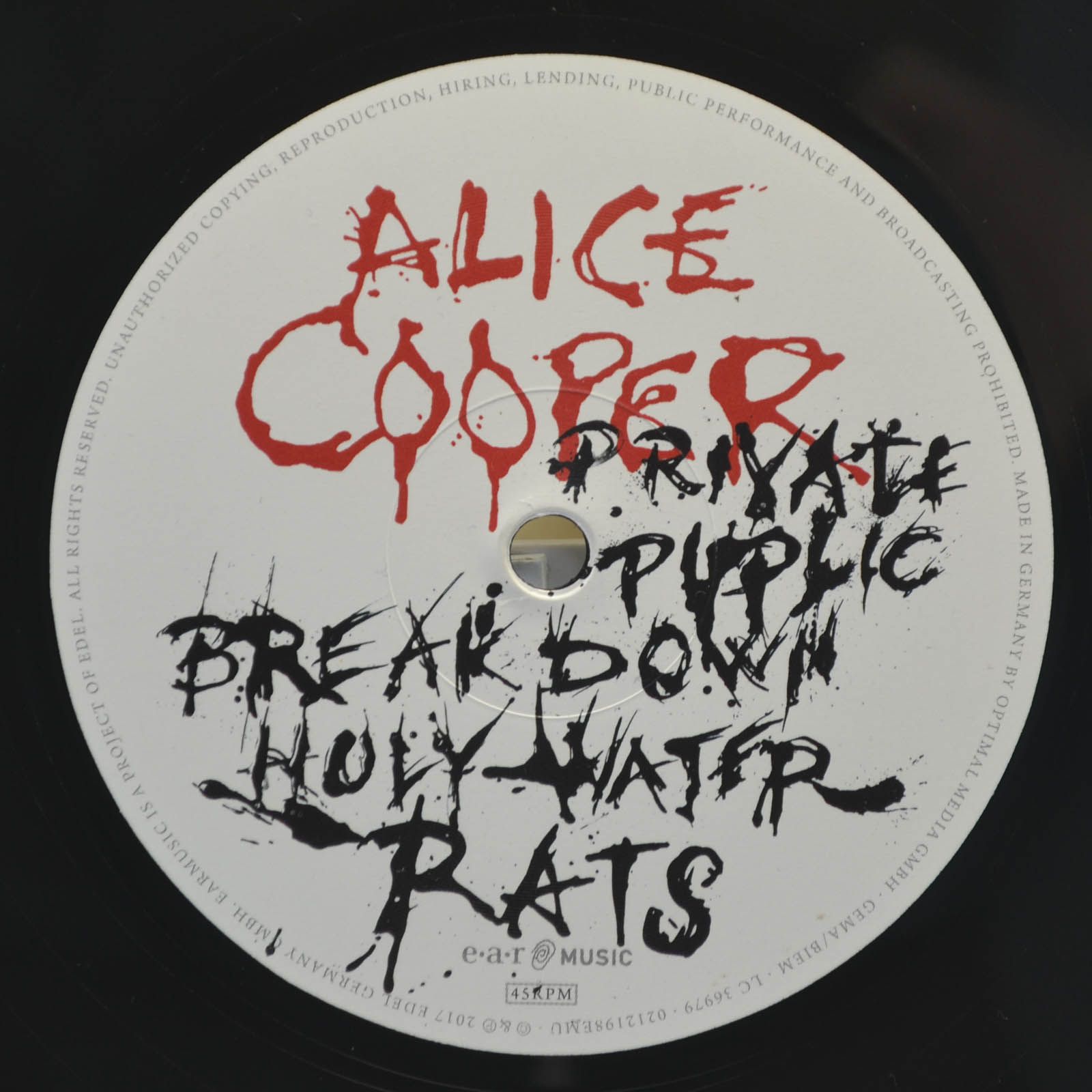 Alice Cooper — Paranormal (2LP+CD), 2017