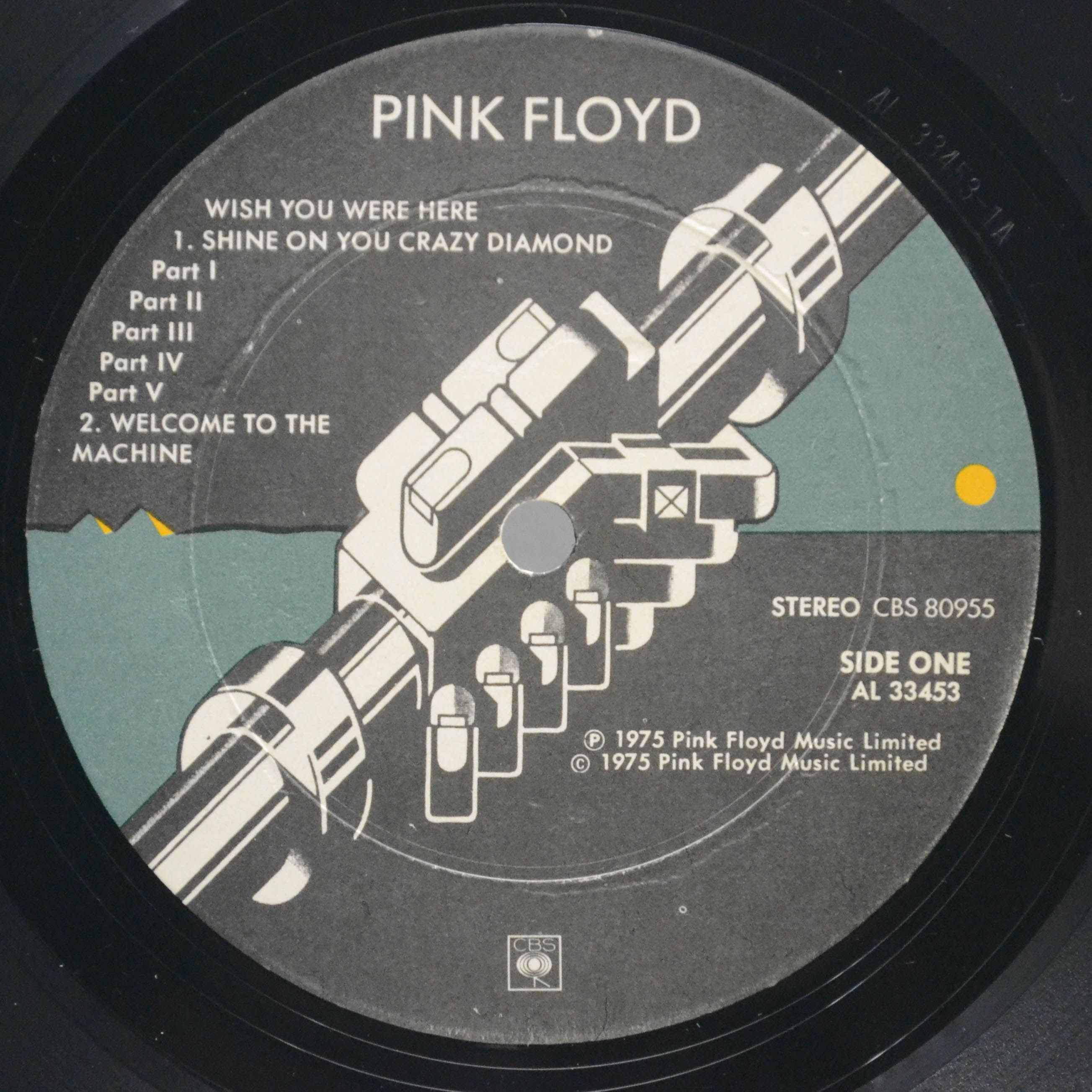 Pink Floyd — Wish You Were Here, 1975