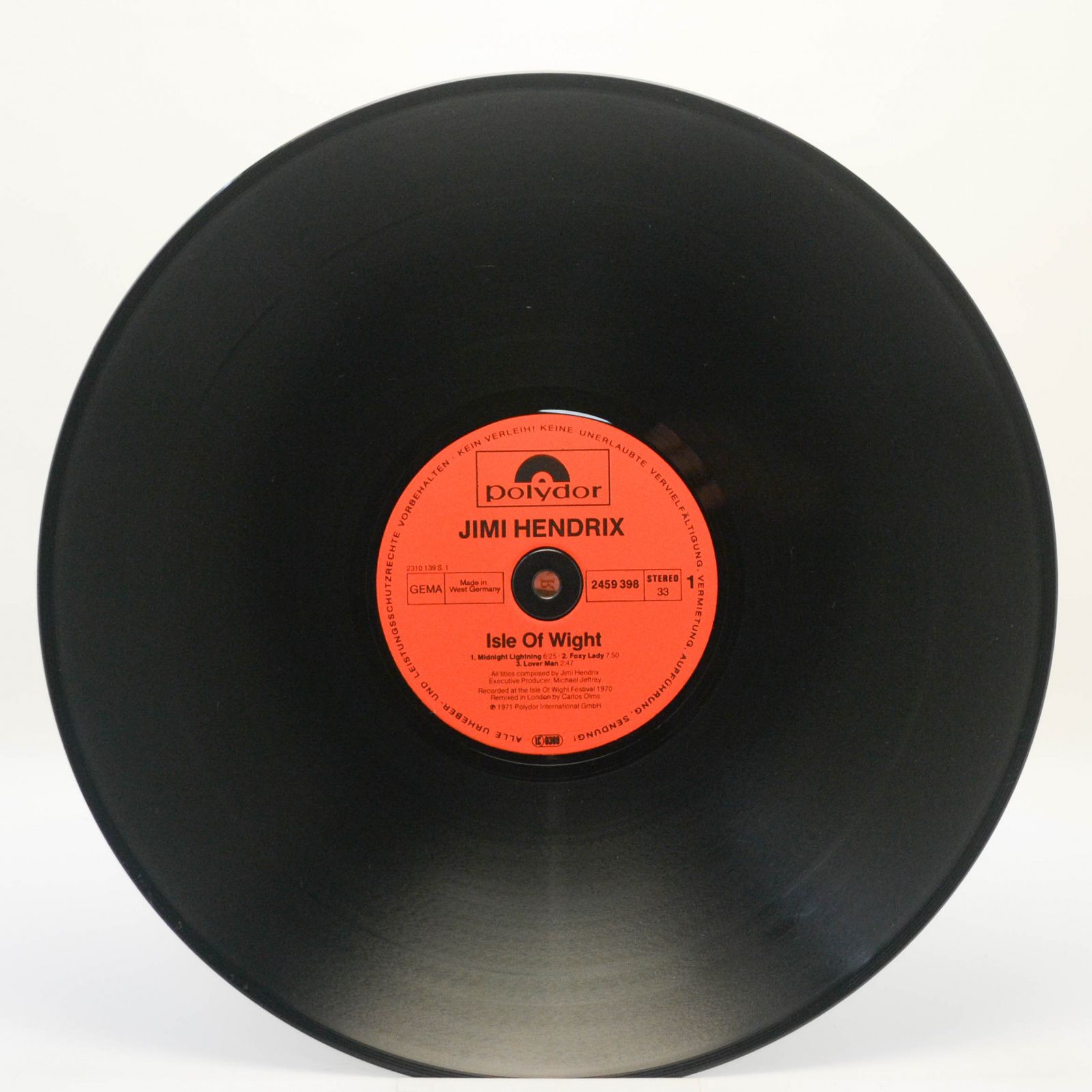 Jimi Hendrix — Isle Of Wight, 1971