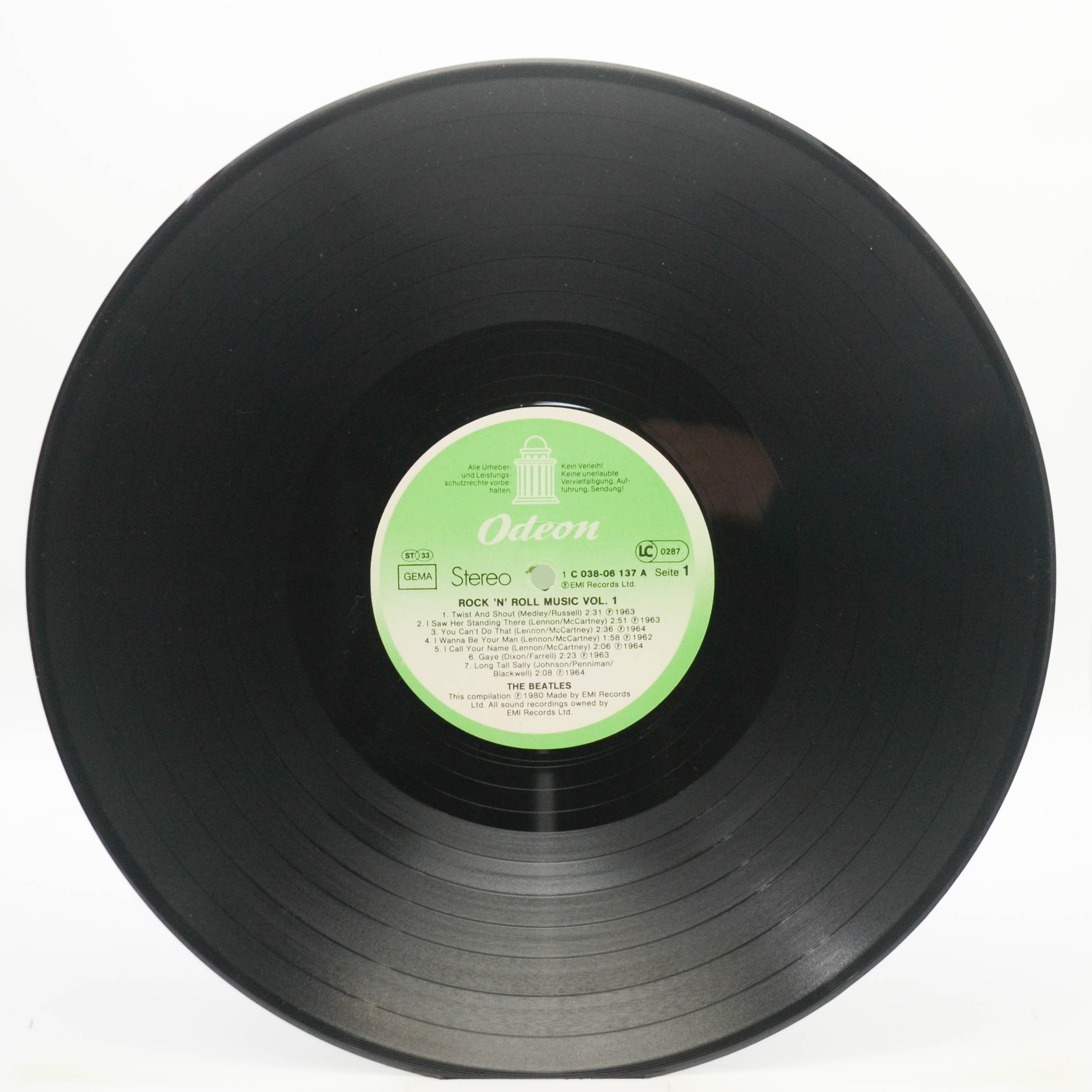 Beatles — Rock 'n' Roll Music, Volume 1, 1980