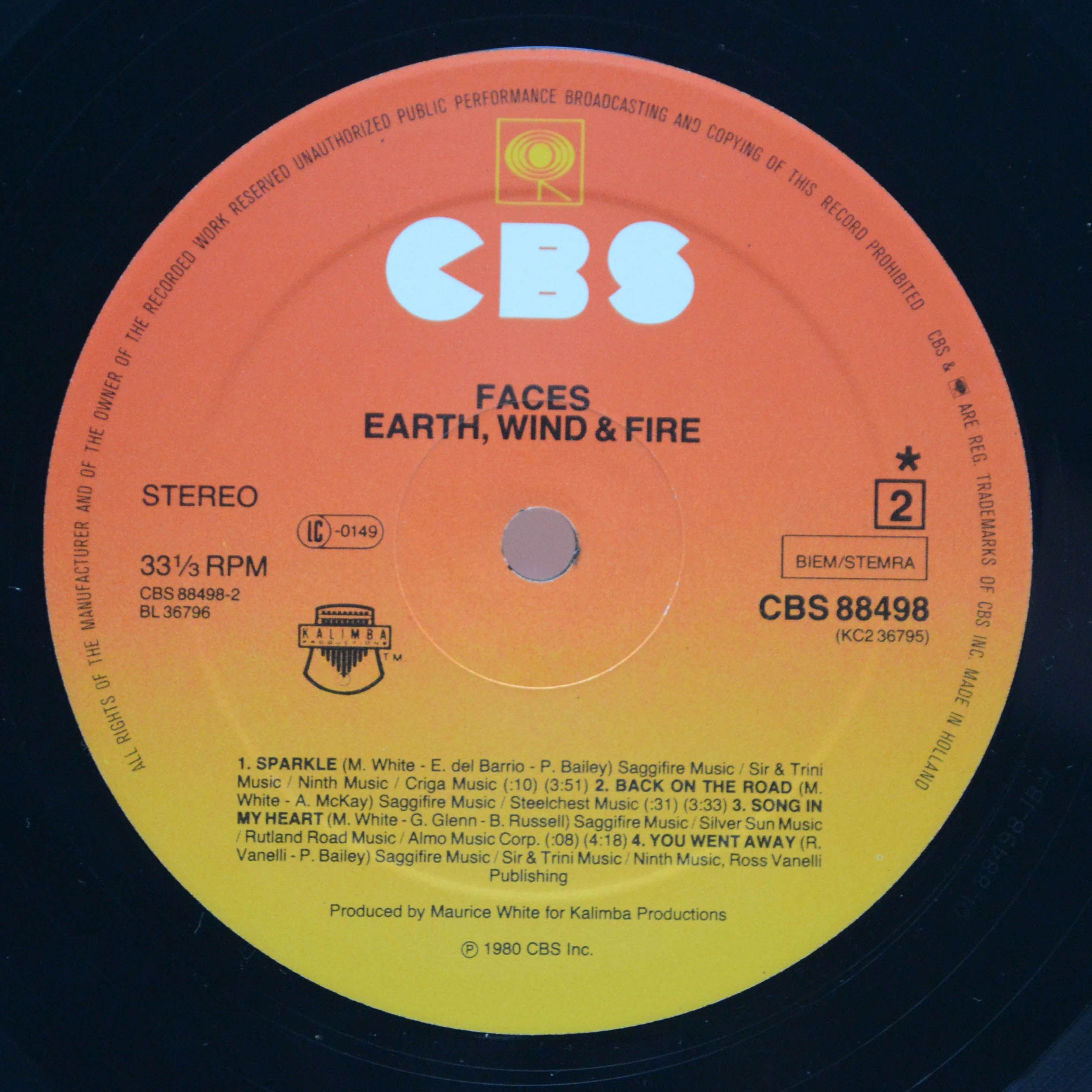 Earth Wind & Fire — Faces (2LP), 1980