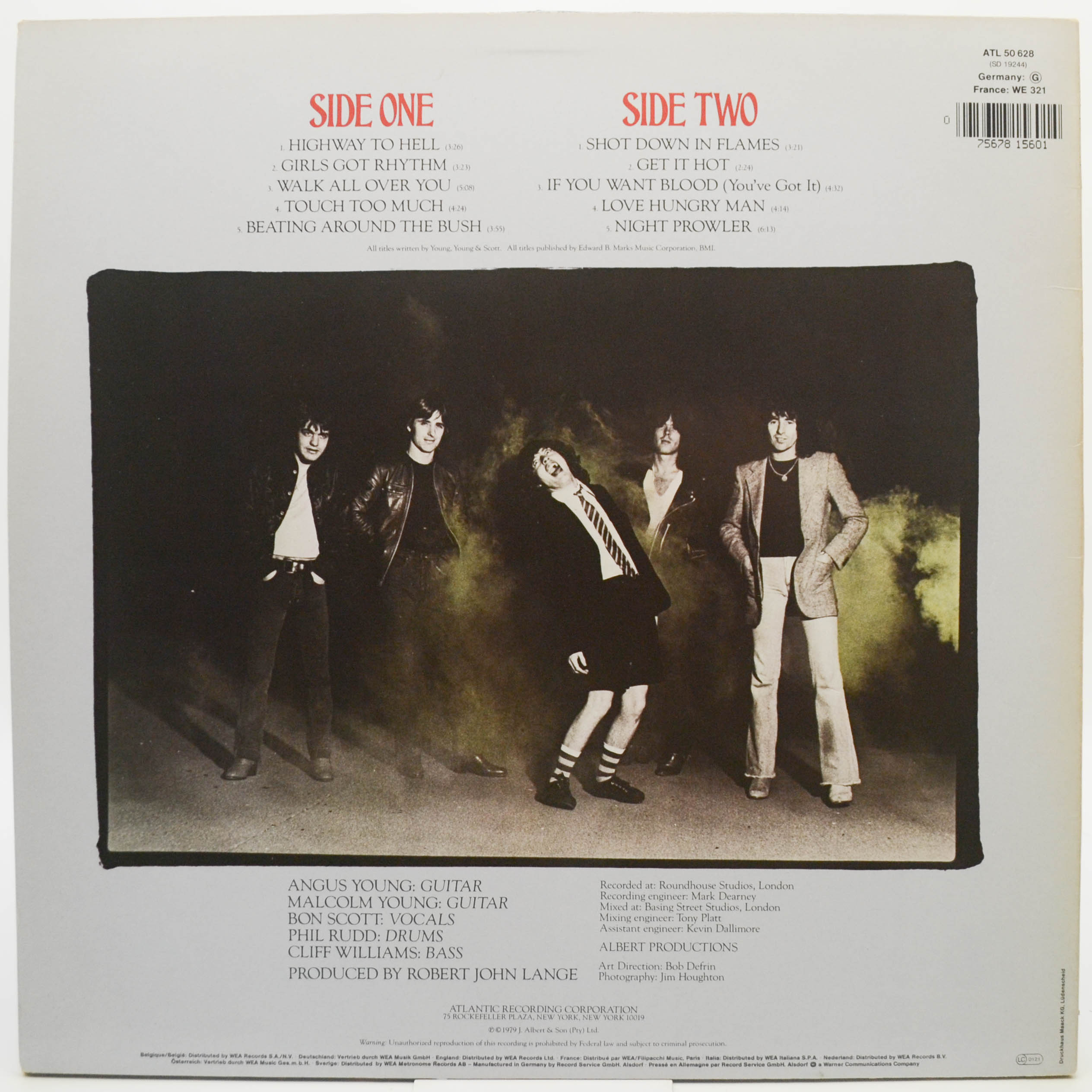 AC/DC — Highway To Hell, 1979