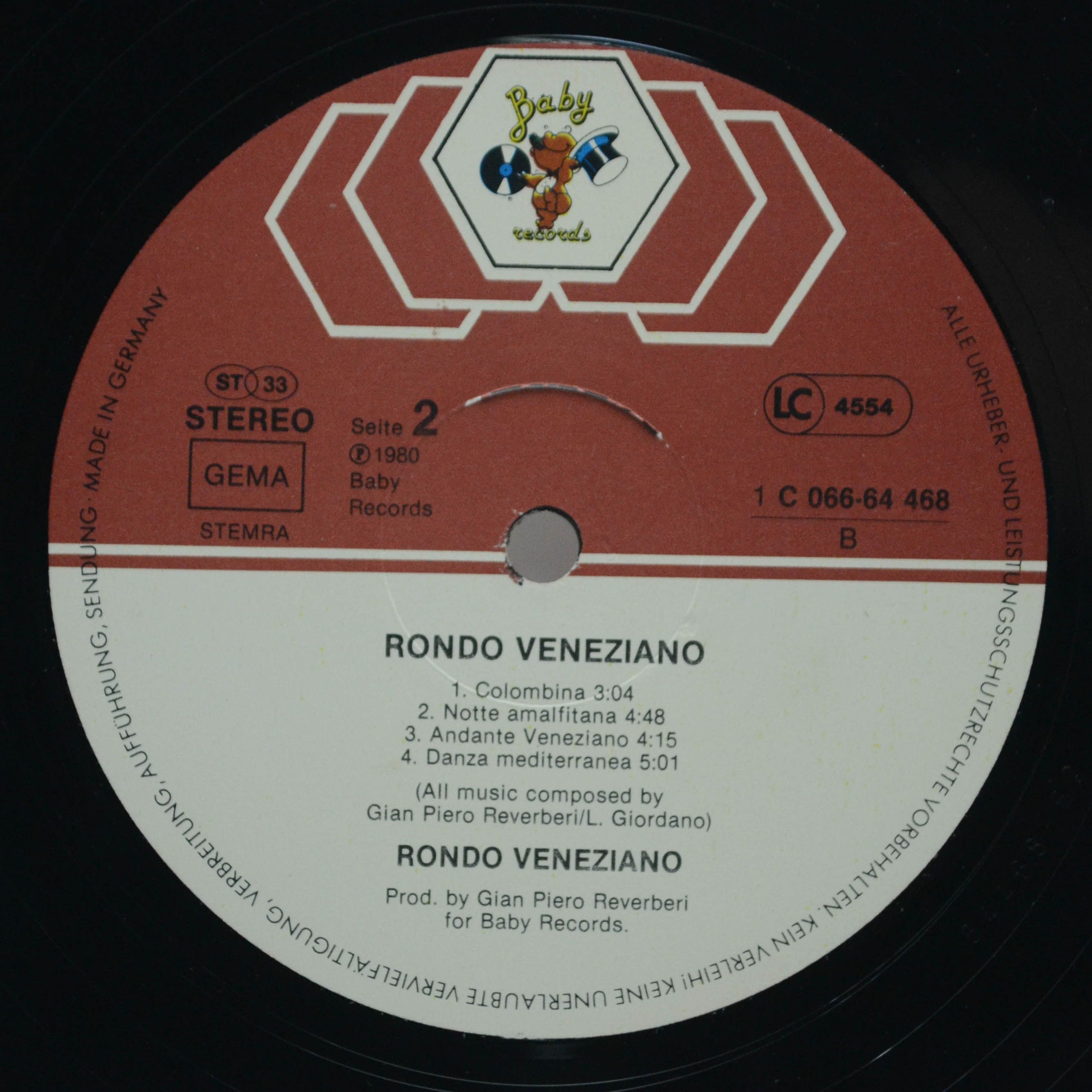 Rondò Veneziano — Rondo' Veneziano, 1980