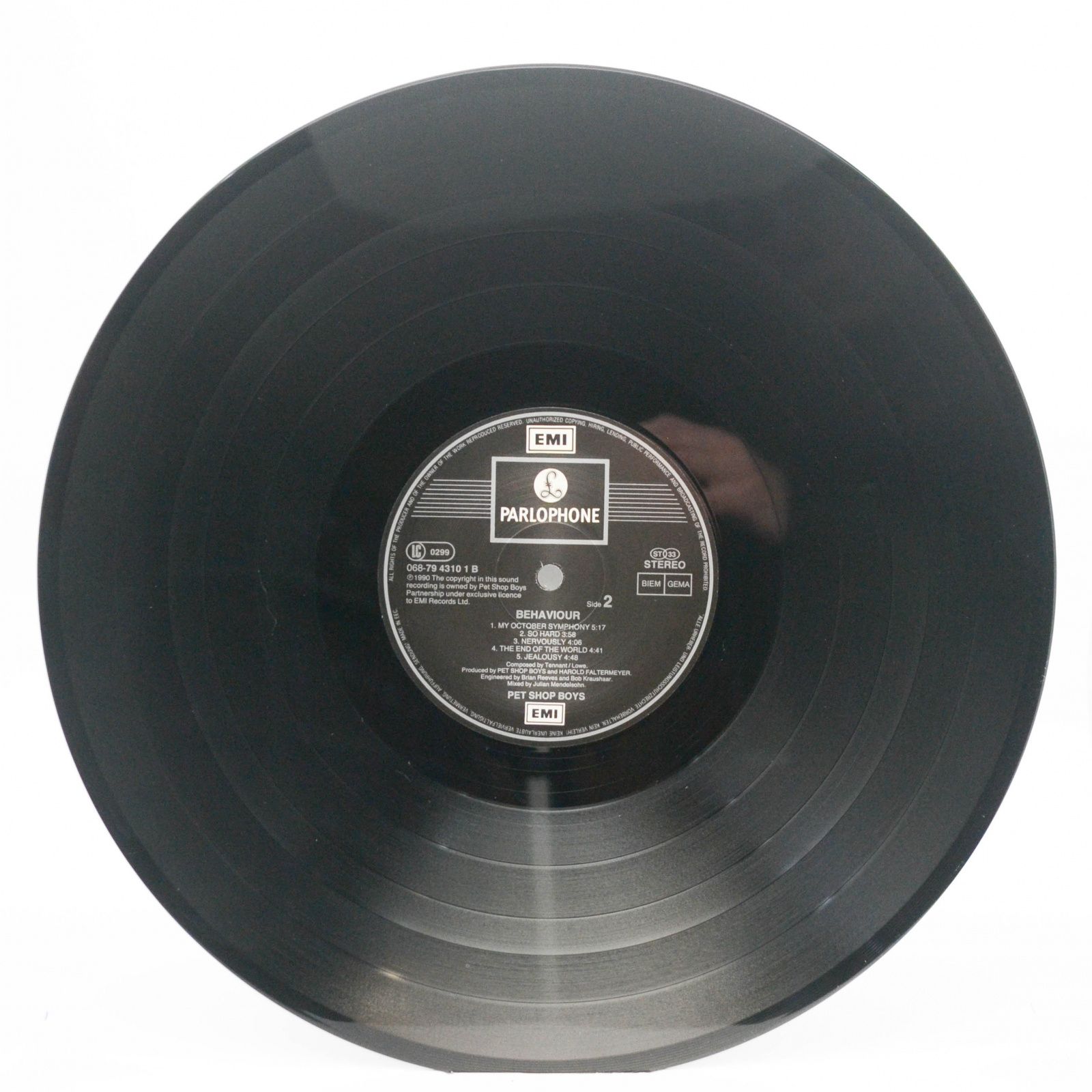 Pet Shop Boys — Behaviour, 1990