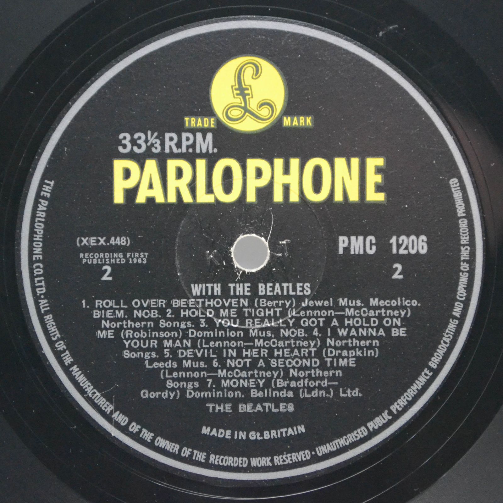 Beatles — With The Beatles (UK), 1963