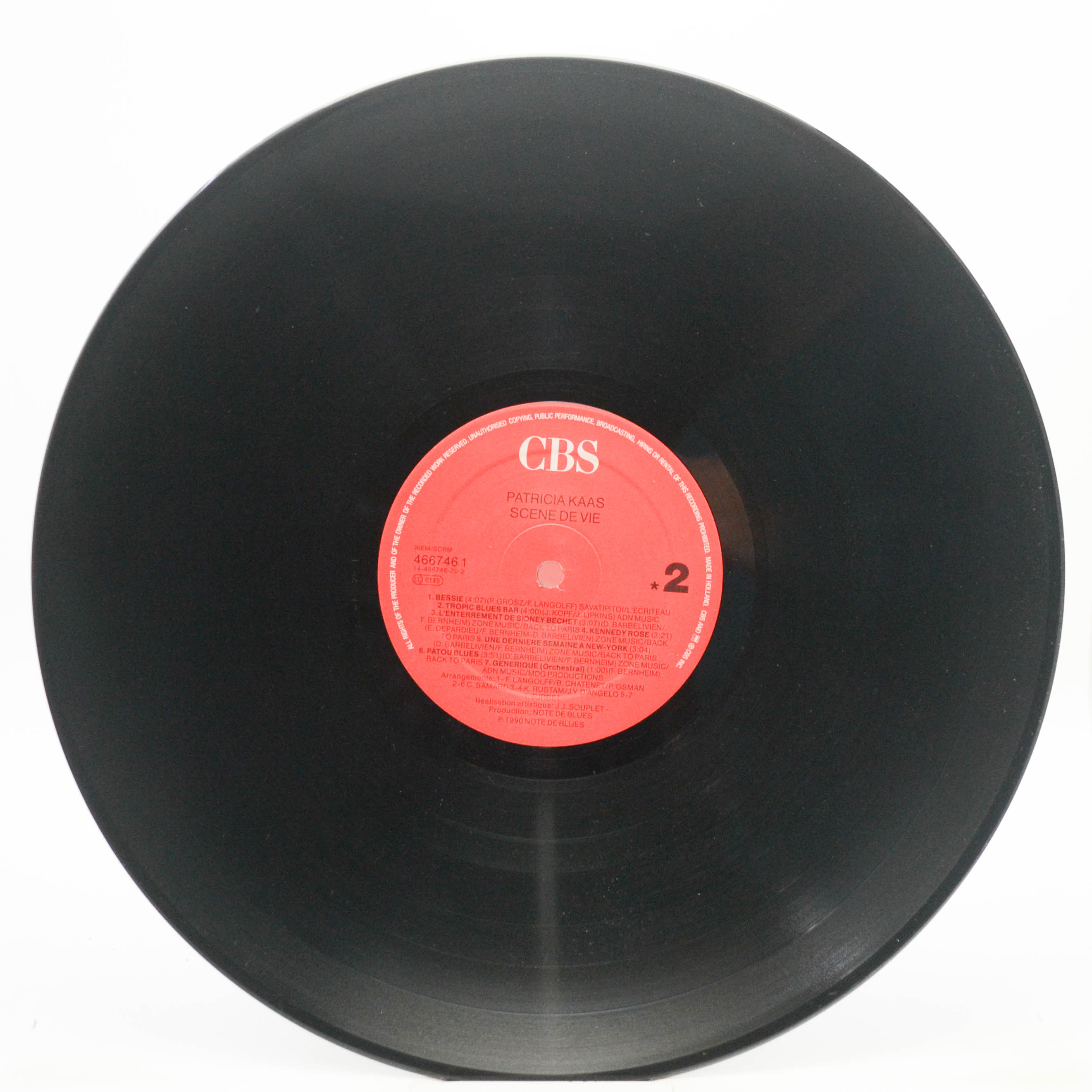 Patricia Kaas — Scène De Vie, 1990