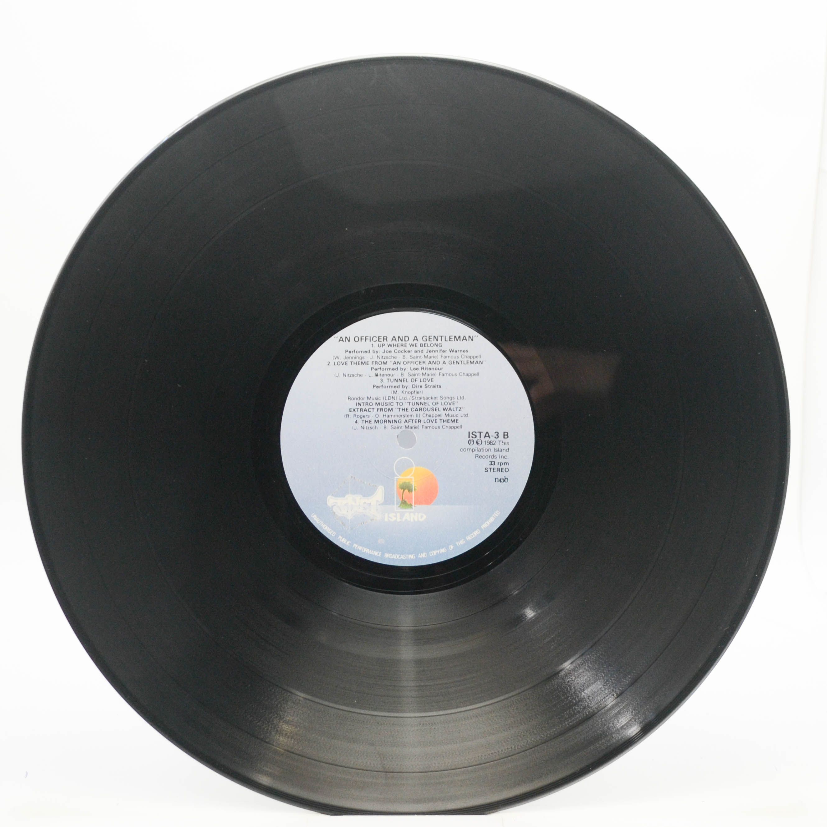 Various — An Officer And A Gentleman - Soundtrack, 1982