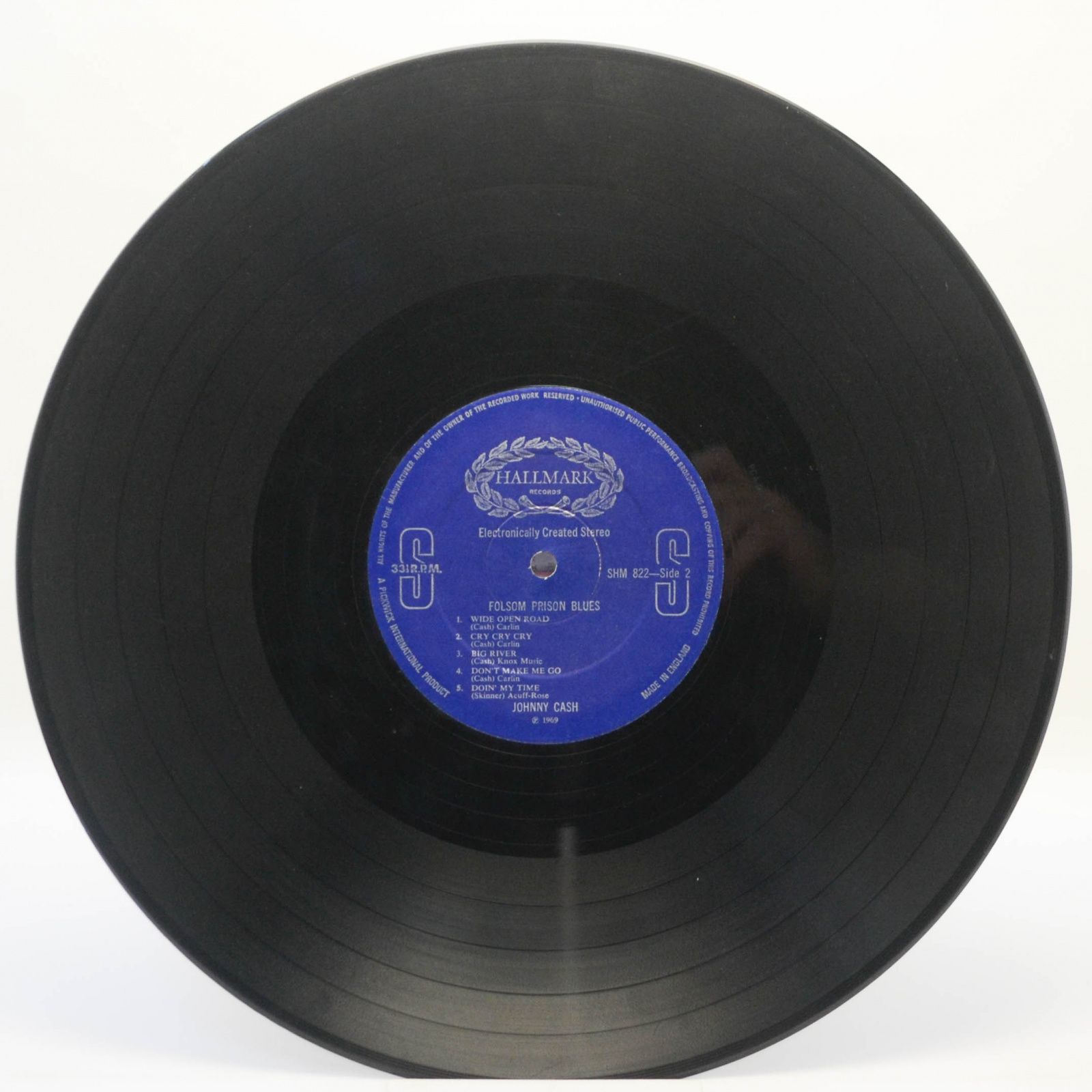 Johnny Cash — Folsom Prison Blues Vol. 1, 1973