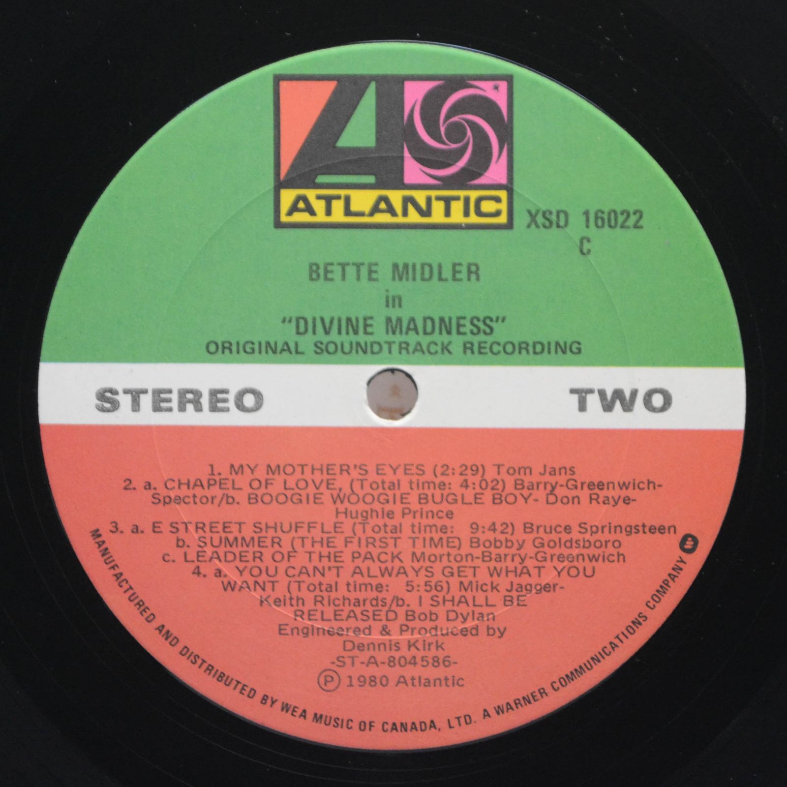 Bette Midler — Divine Madness, 1980