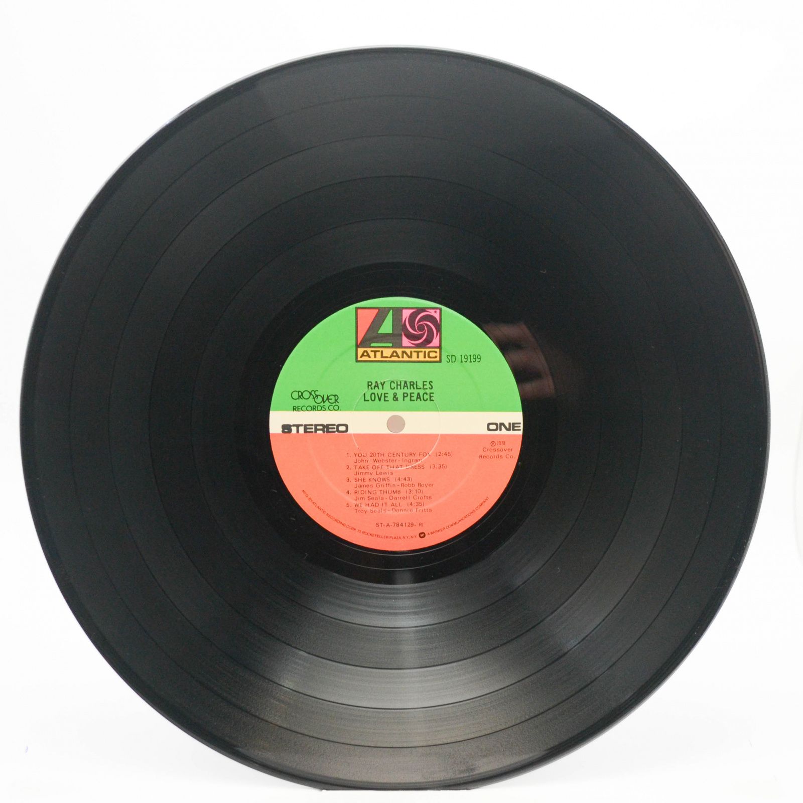 Ray Charles — Love & Peace (USA), 1978