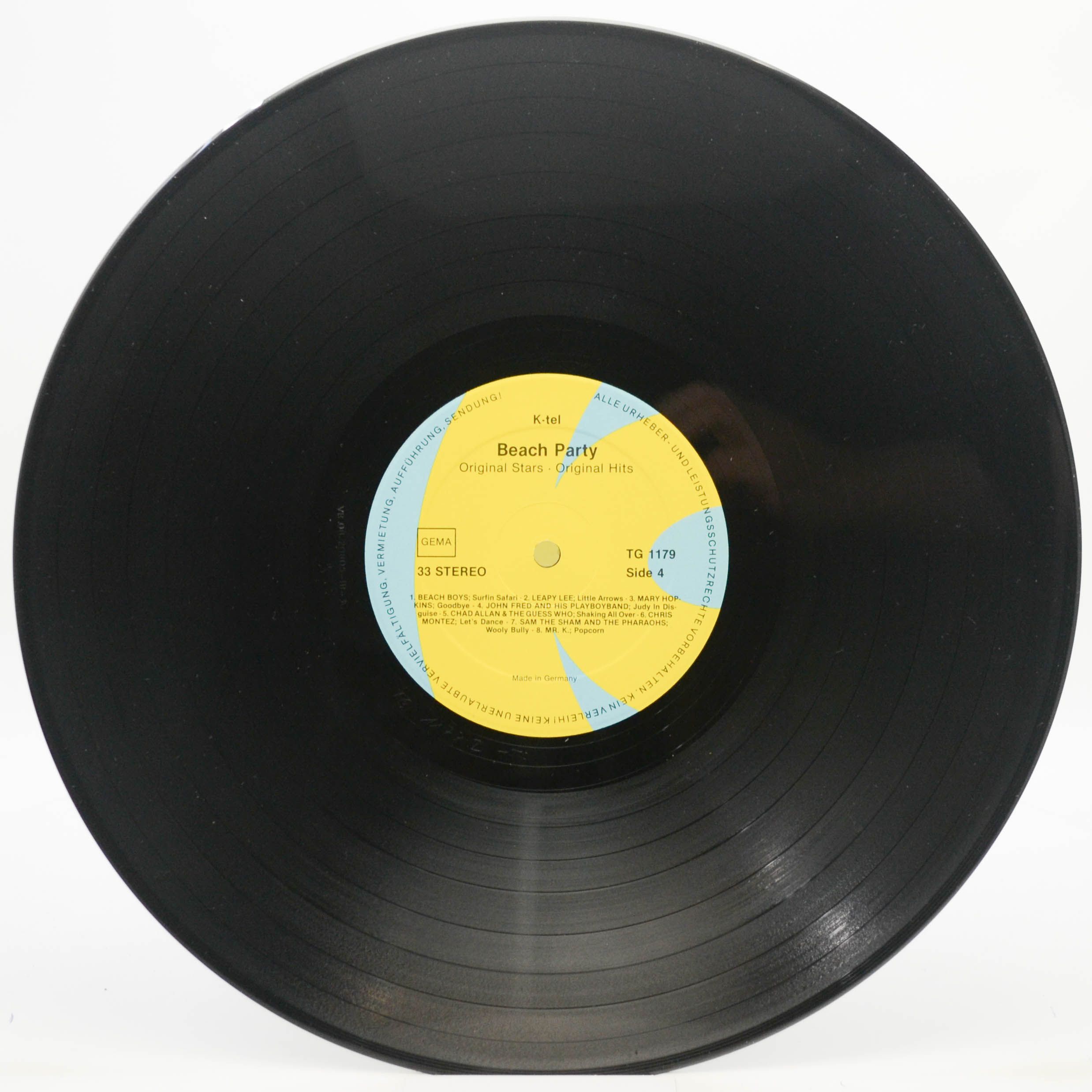 Various — Beach Party (2LP), 1978