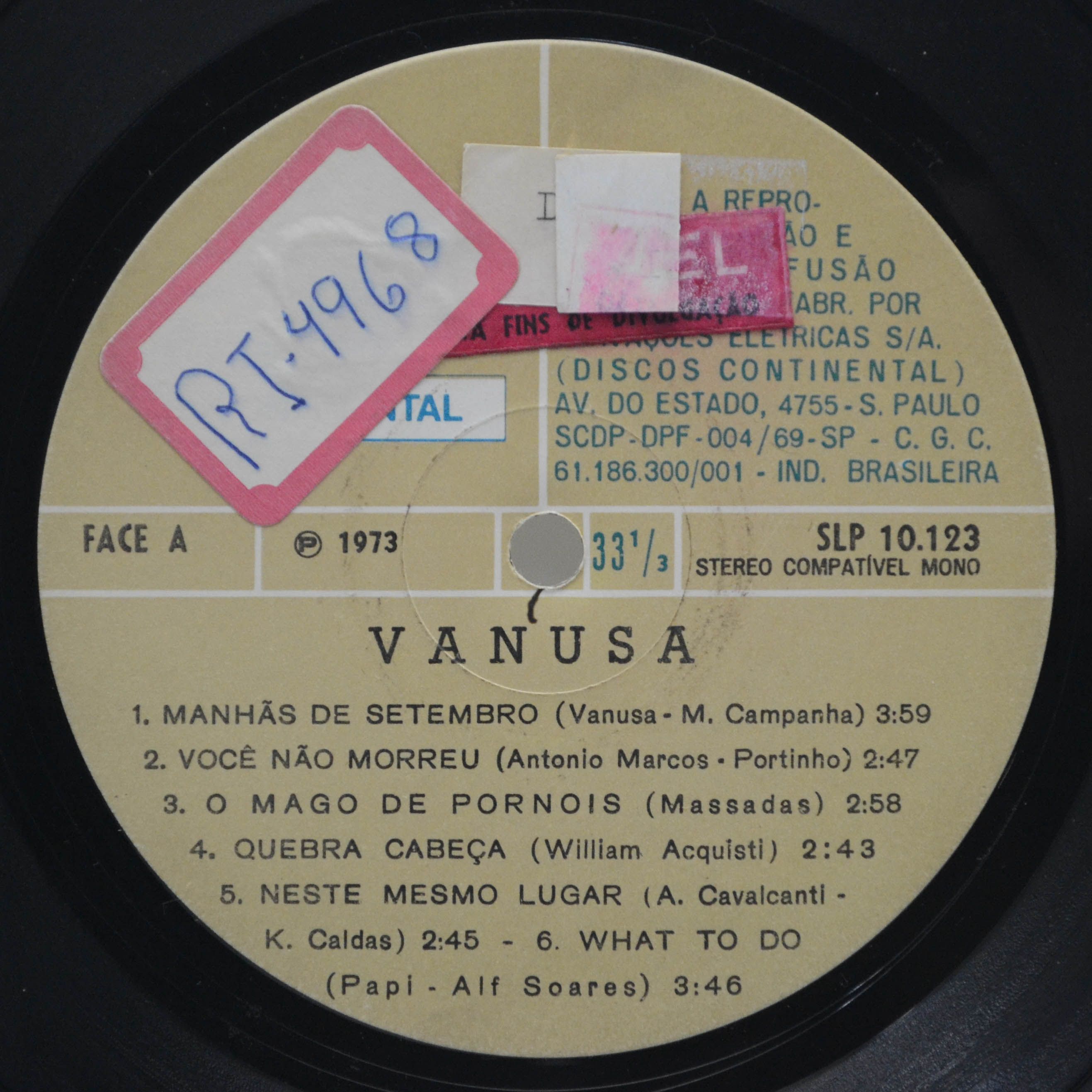Vanusa — Vanusa (1-st, Brazil), 1973