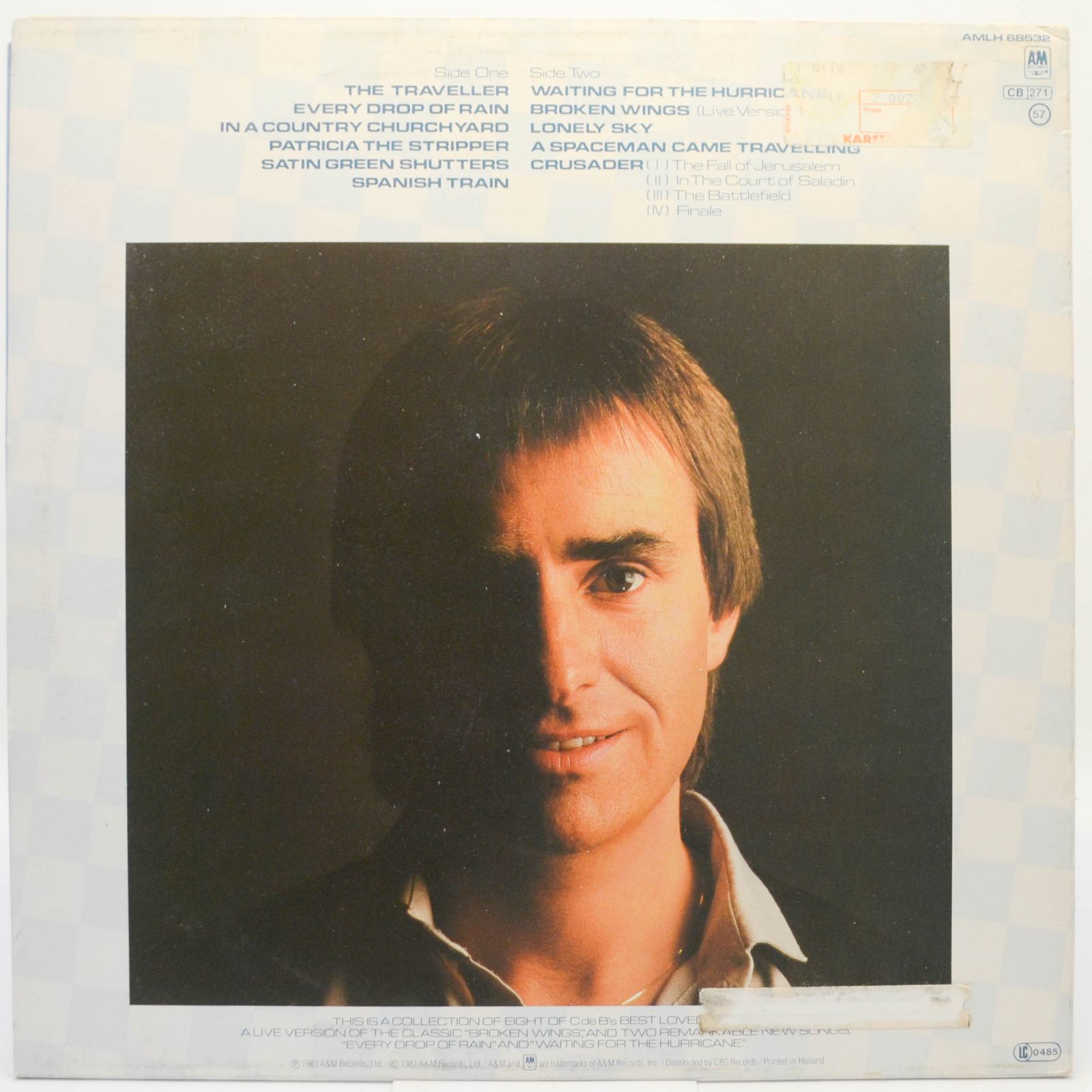 Chris de Burgh — Best Moves, 1981