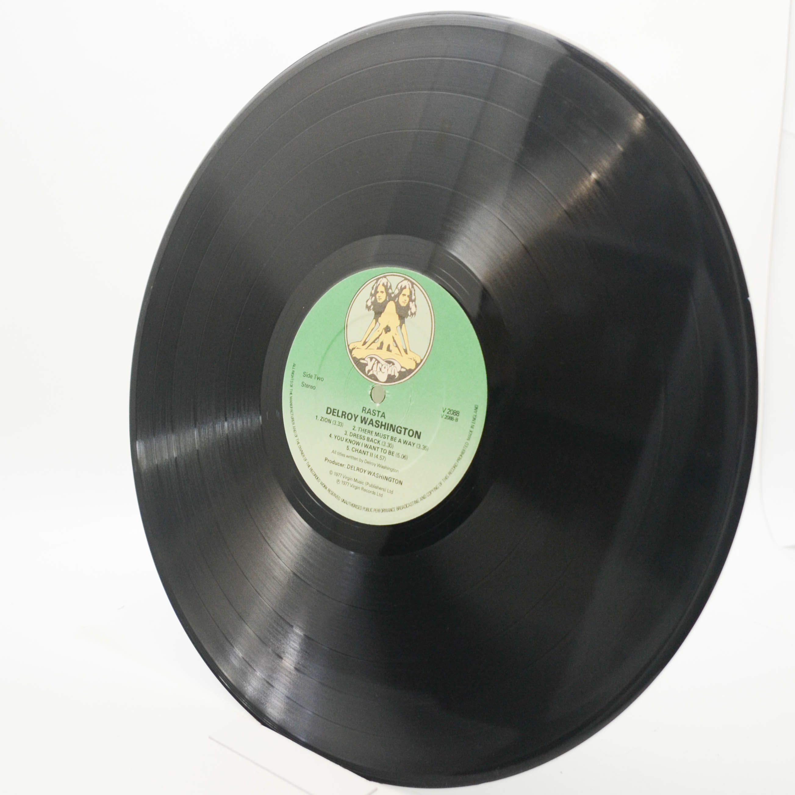 Delroy Washington — Rasta (UK), 1977