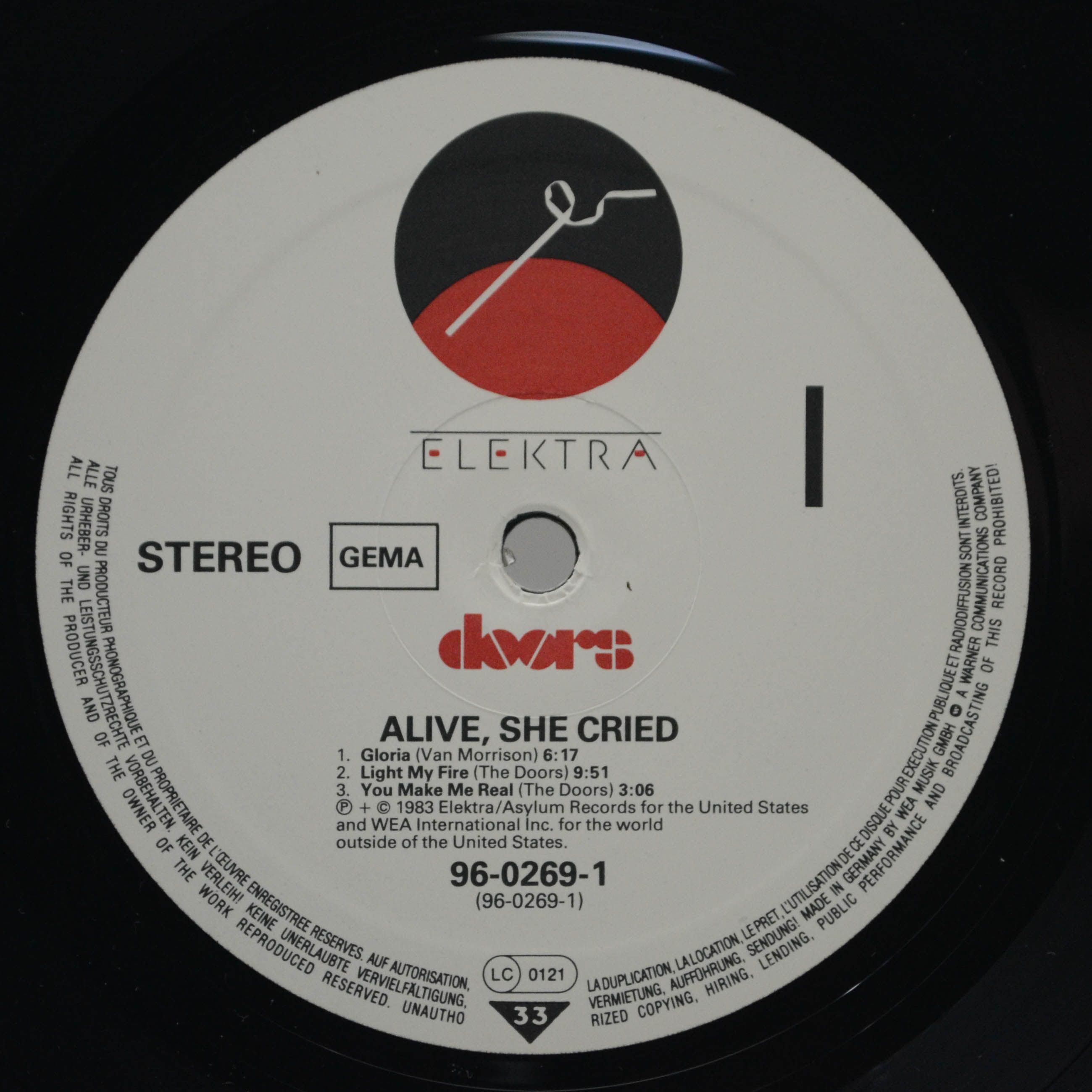 Doors — Alive, She Cried, 1983