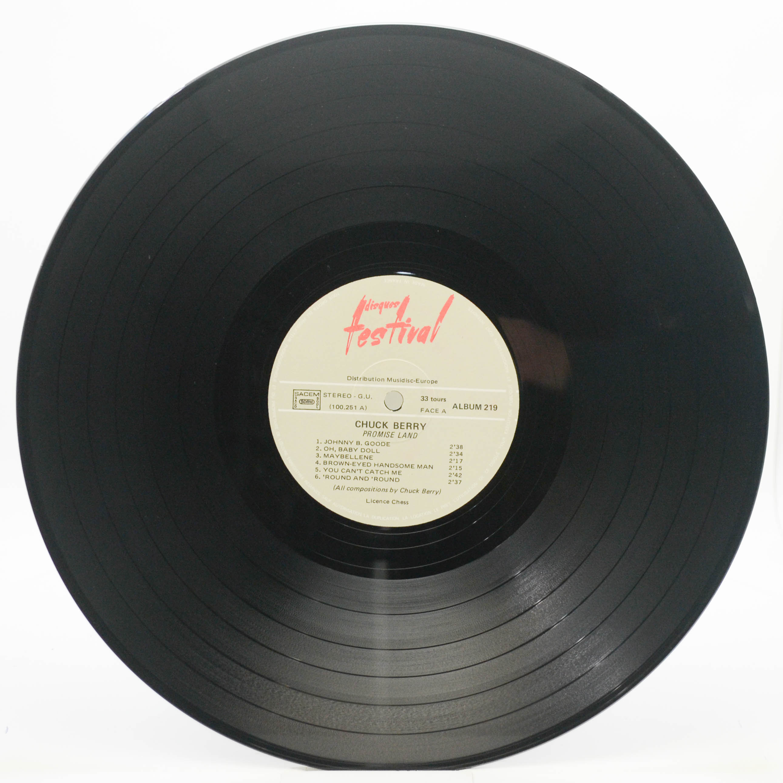 Chuck Berry — Promise Land (Terre Promise) (2LP), 1976