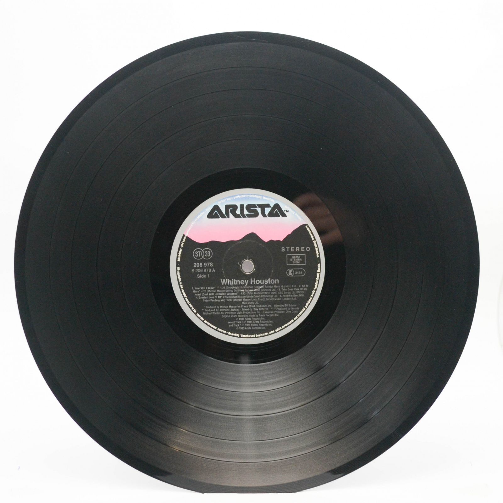 Whitney Houston — Whitney Houston, 1985