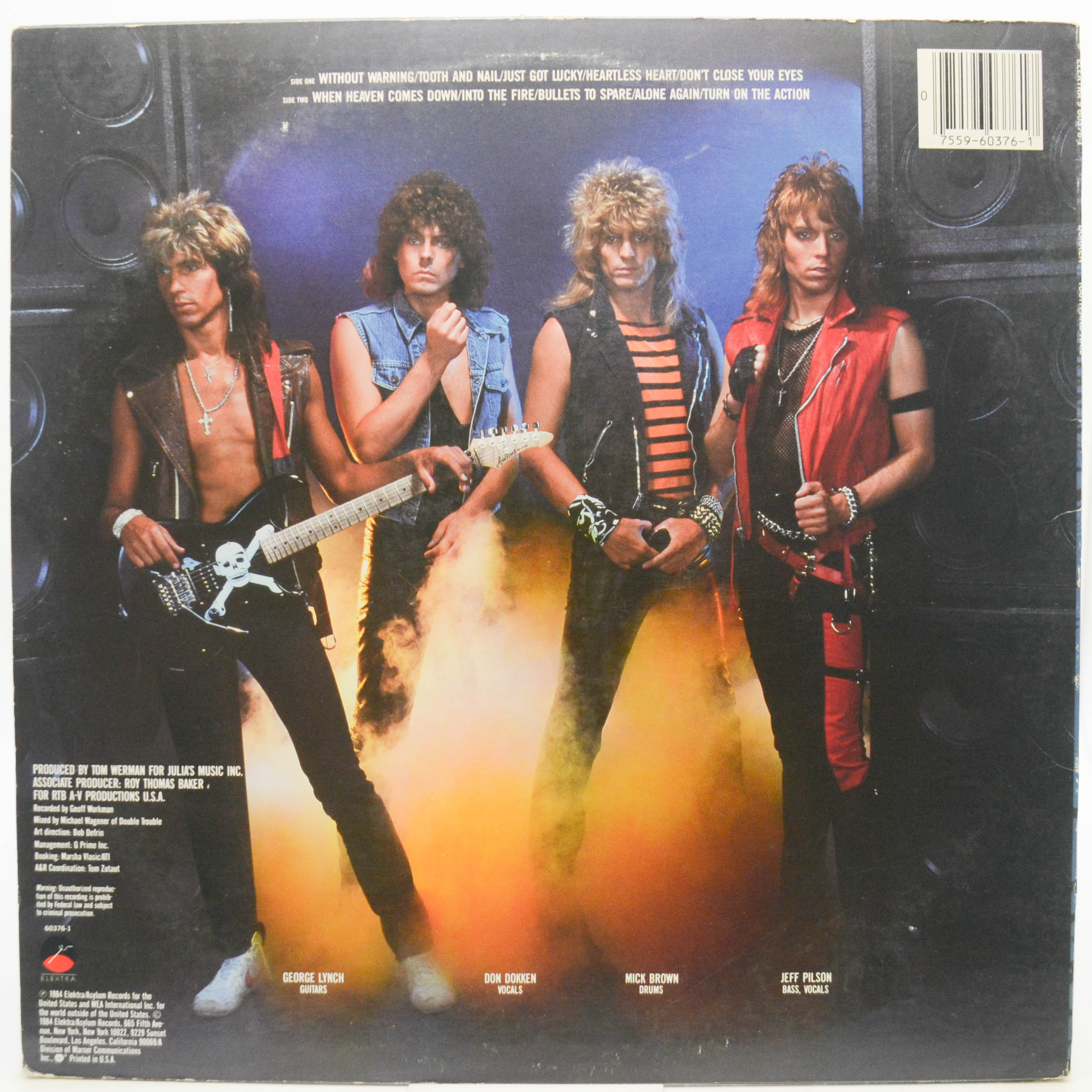 Dokken — Tooth And Nail (1-st, USA), 1984