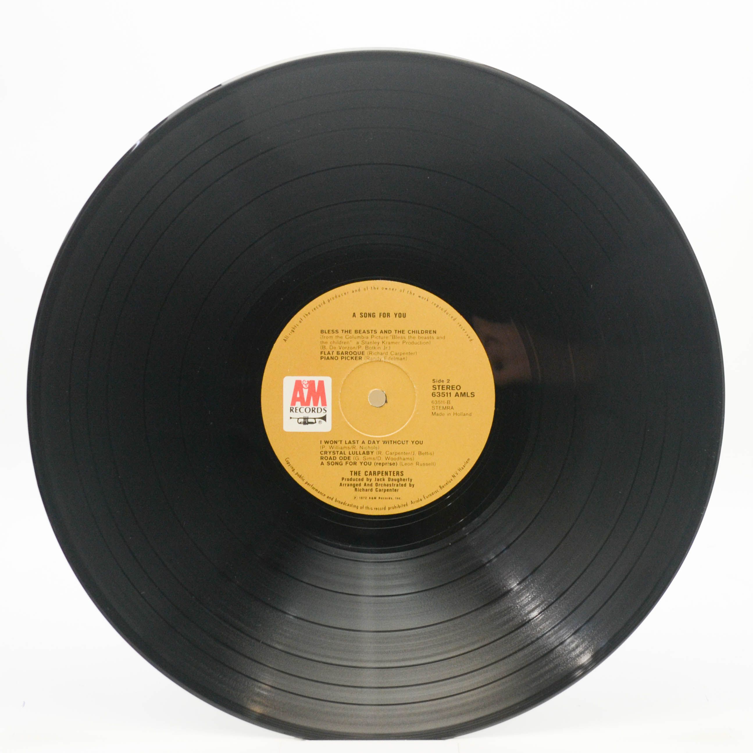 Carpenters — A Song For You, 1972