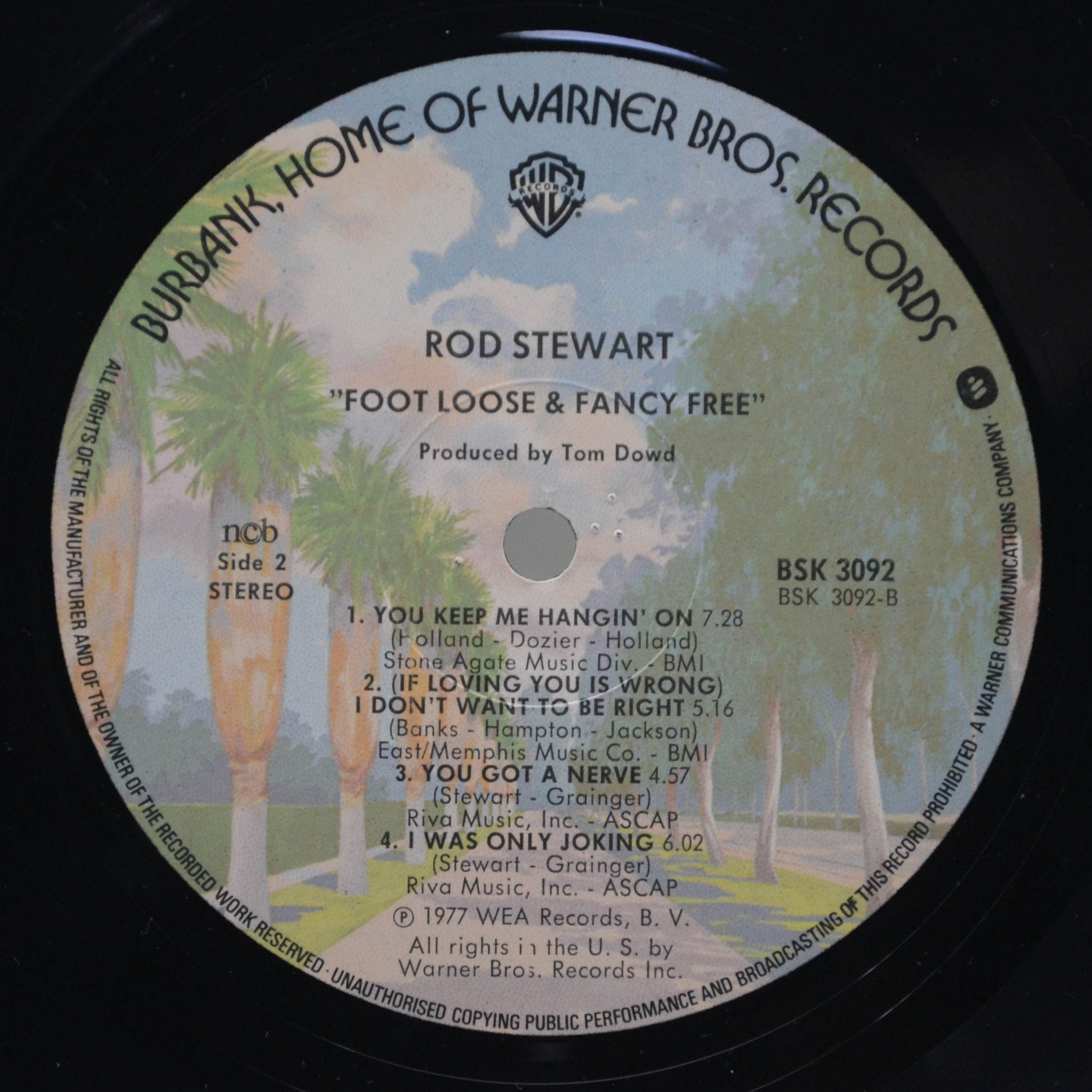 Rod Stewart — Foot Loose & Fancy Free, 1977