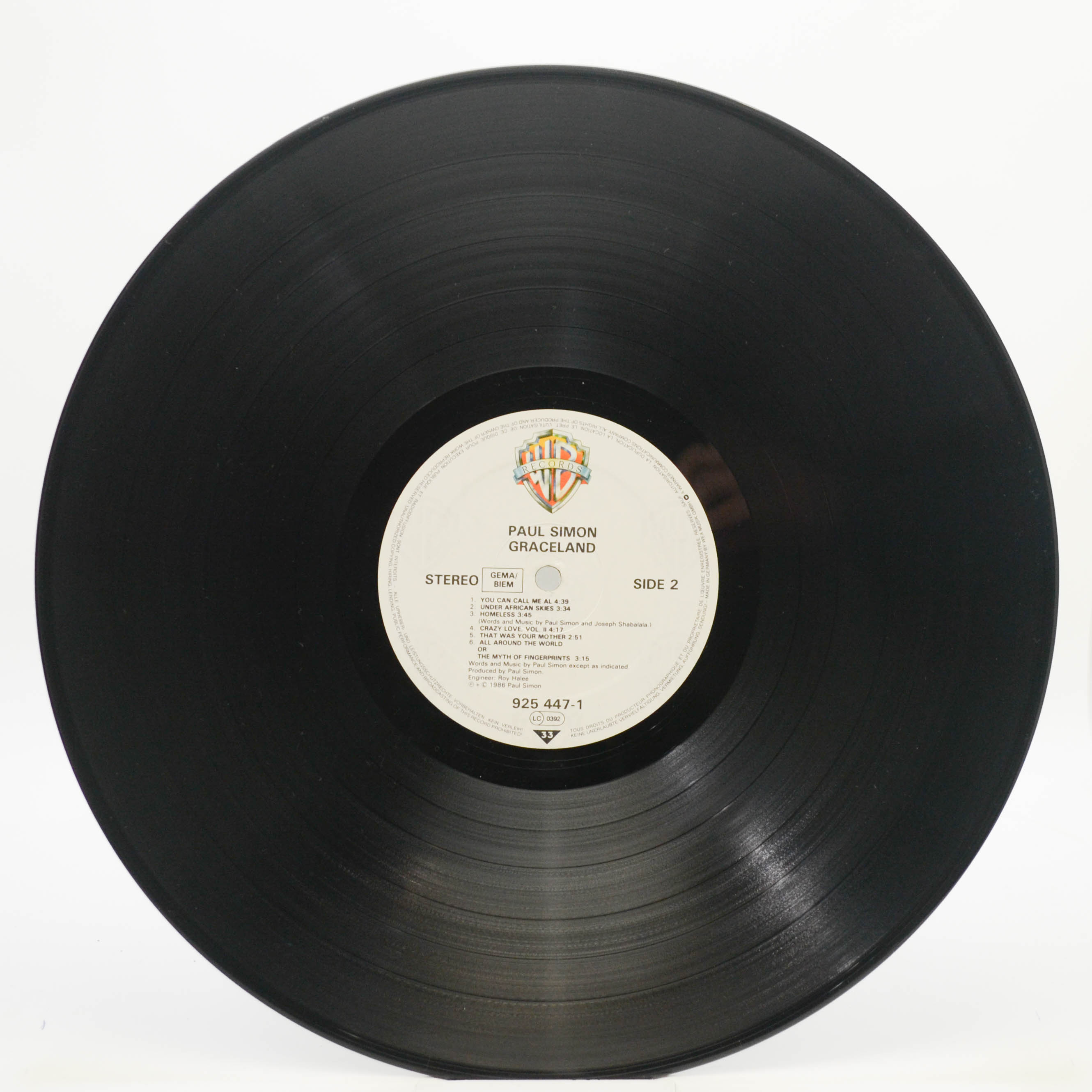 Paul Simon — Graceland, 1986