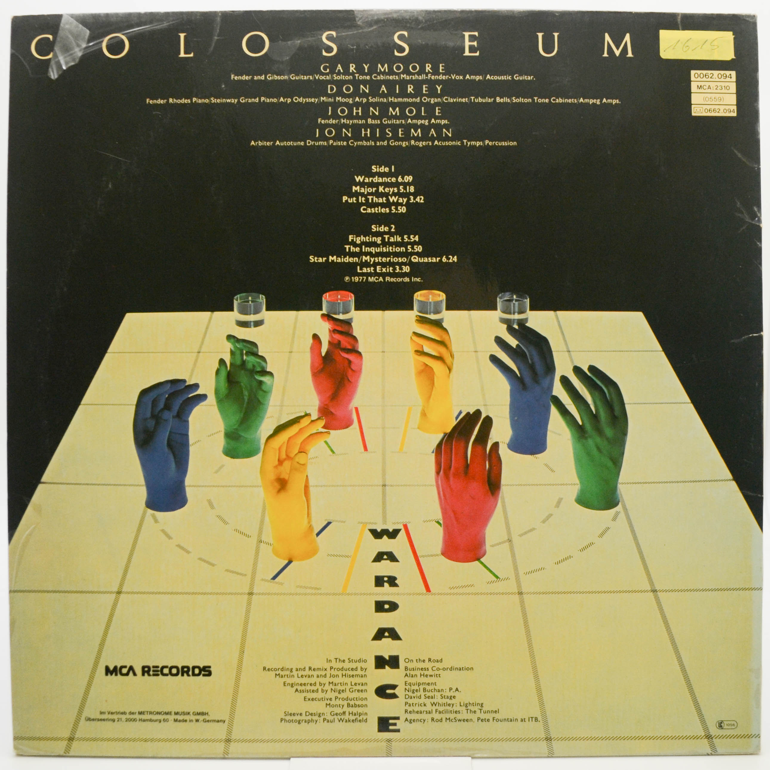 Colosseum II — Wardance, 1977