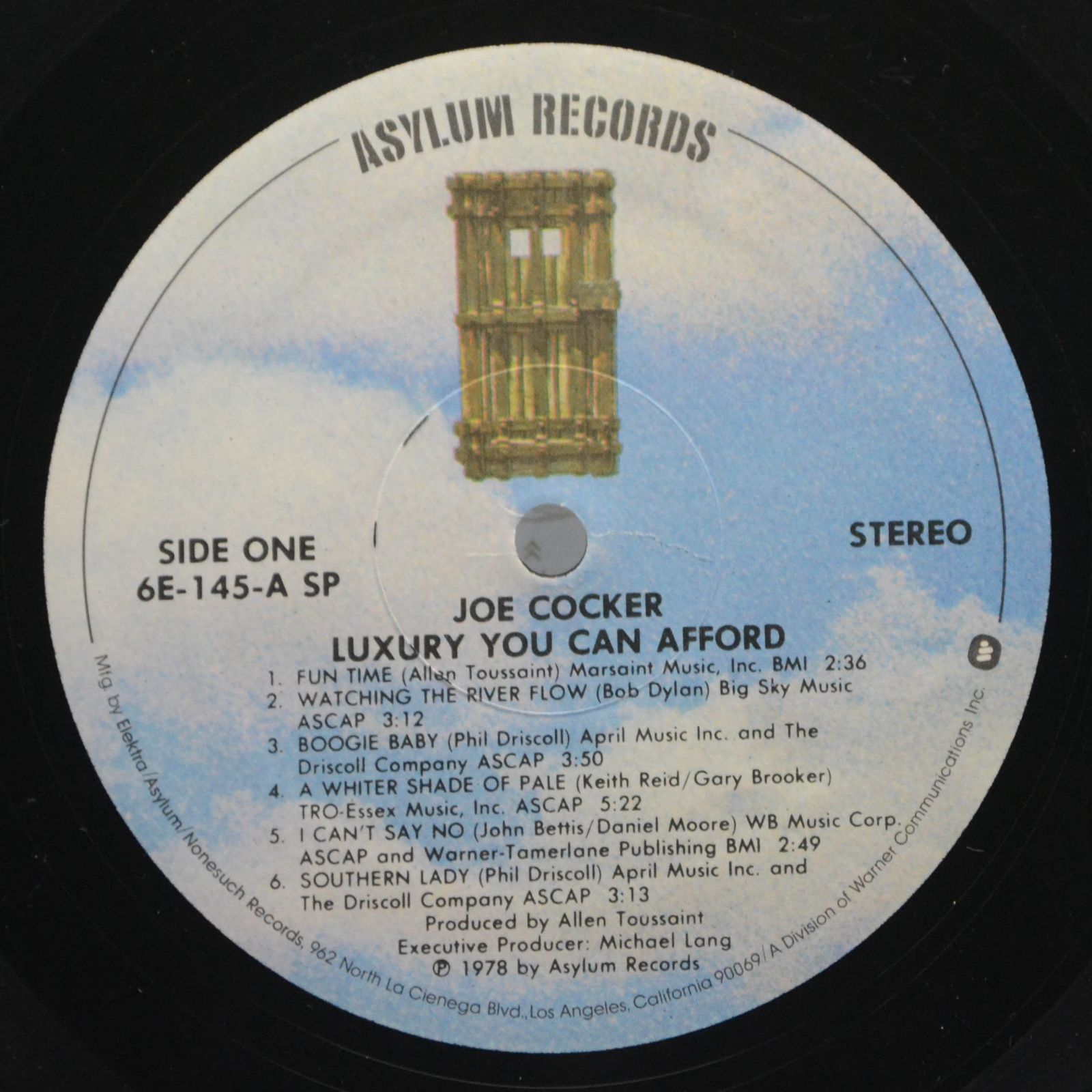 Joe Cocker — Luxury You Can Afford (USA), 1978